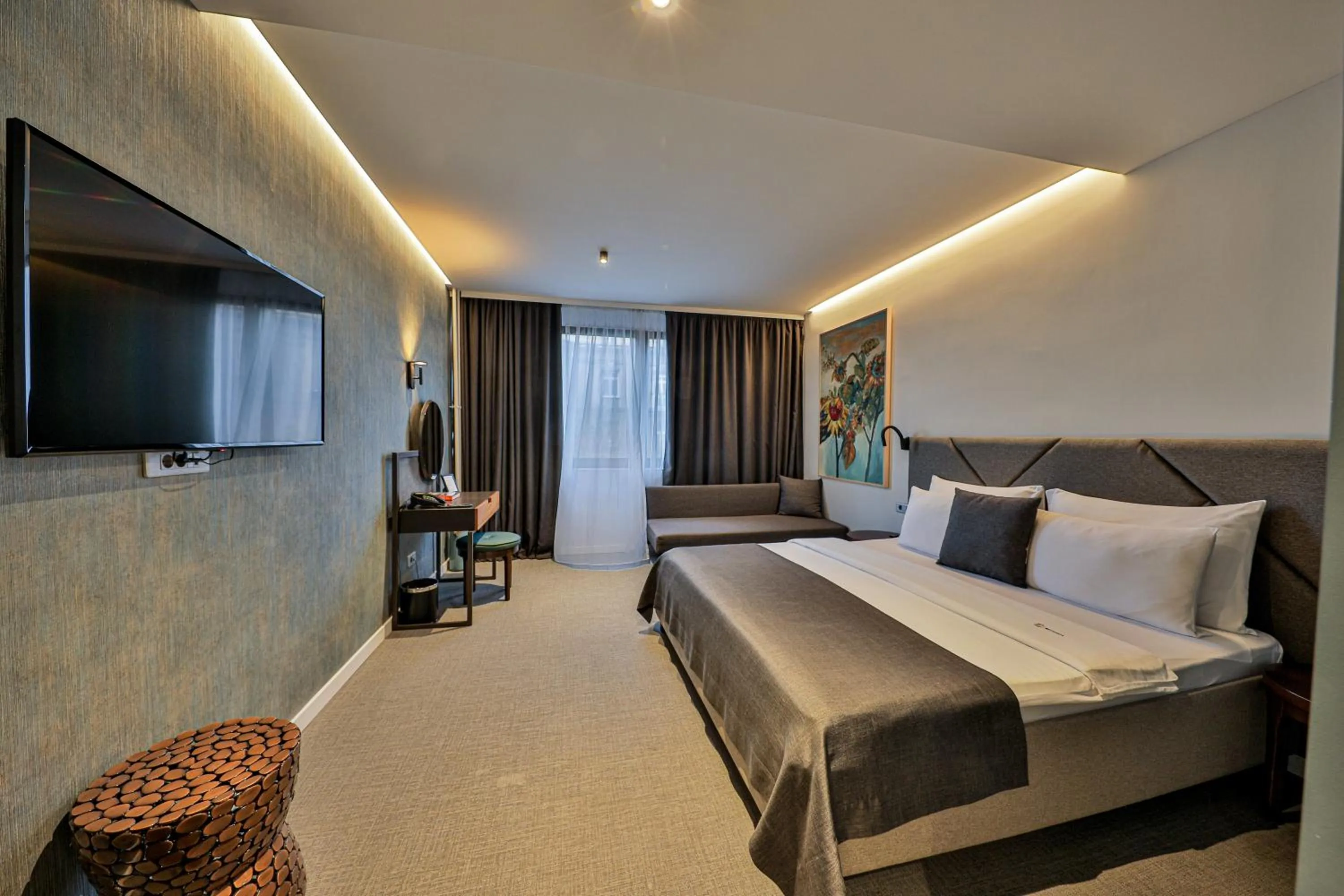 Bed in Hotel Botanica