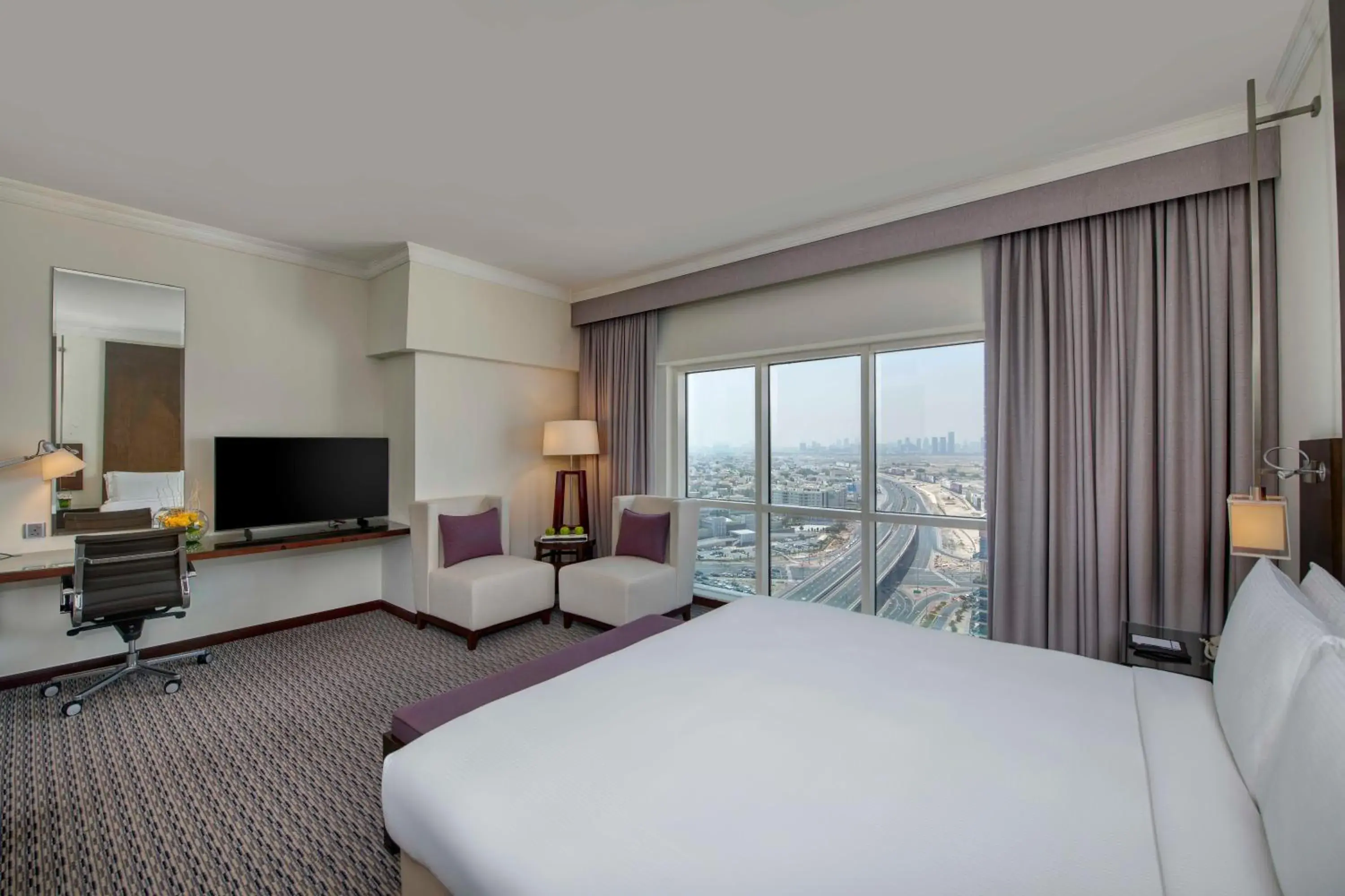 Photo of the whole room, Bed in Media Rotana Dubai Photo of the whole room, Bed in Media Rotana Dubai