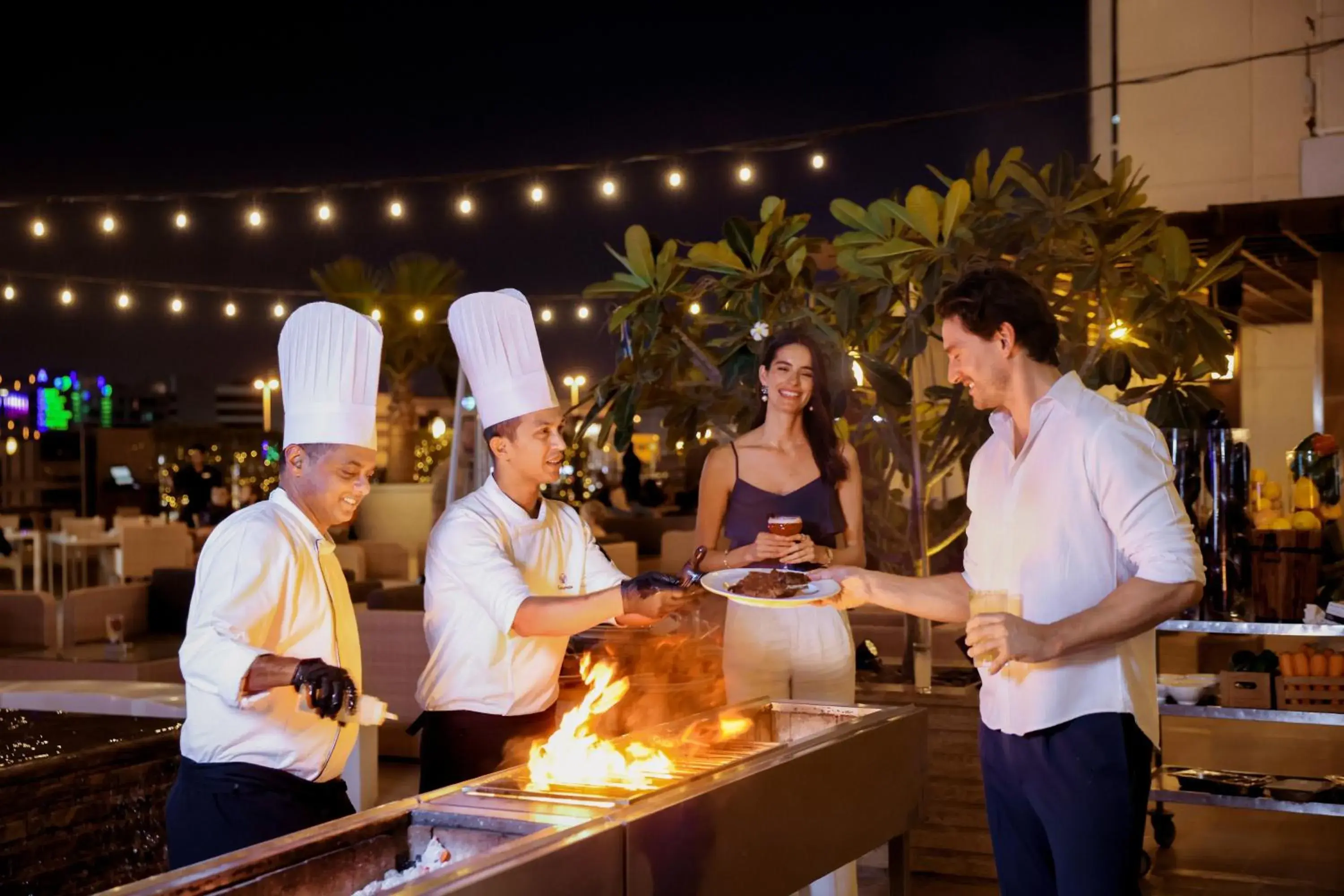 Lounge or bar in Media Rotana Dubai Lounge or bar in Media Rotana Dubai