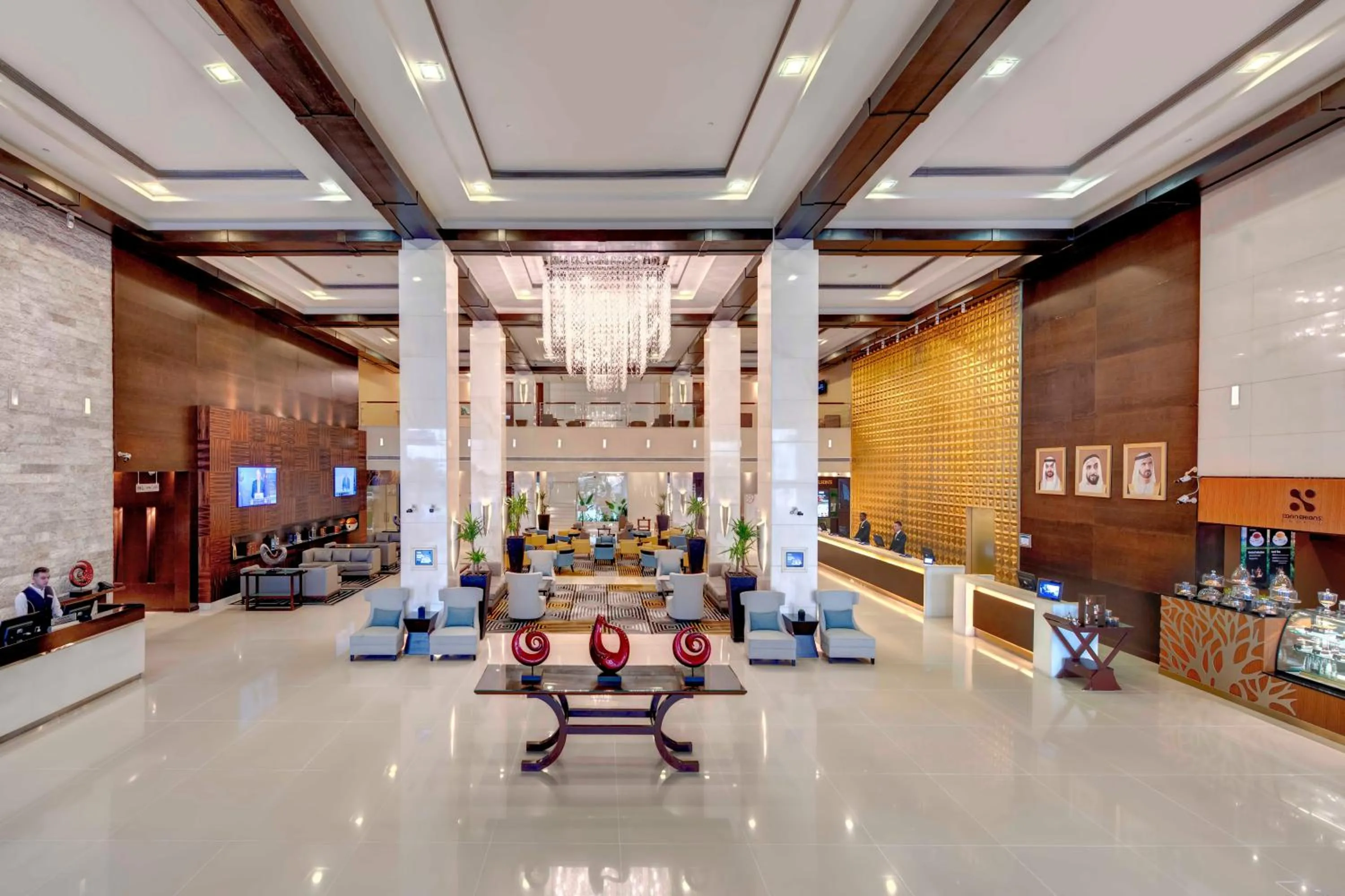 Lobby or reception in Media Rotana Dubai