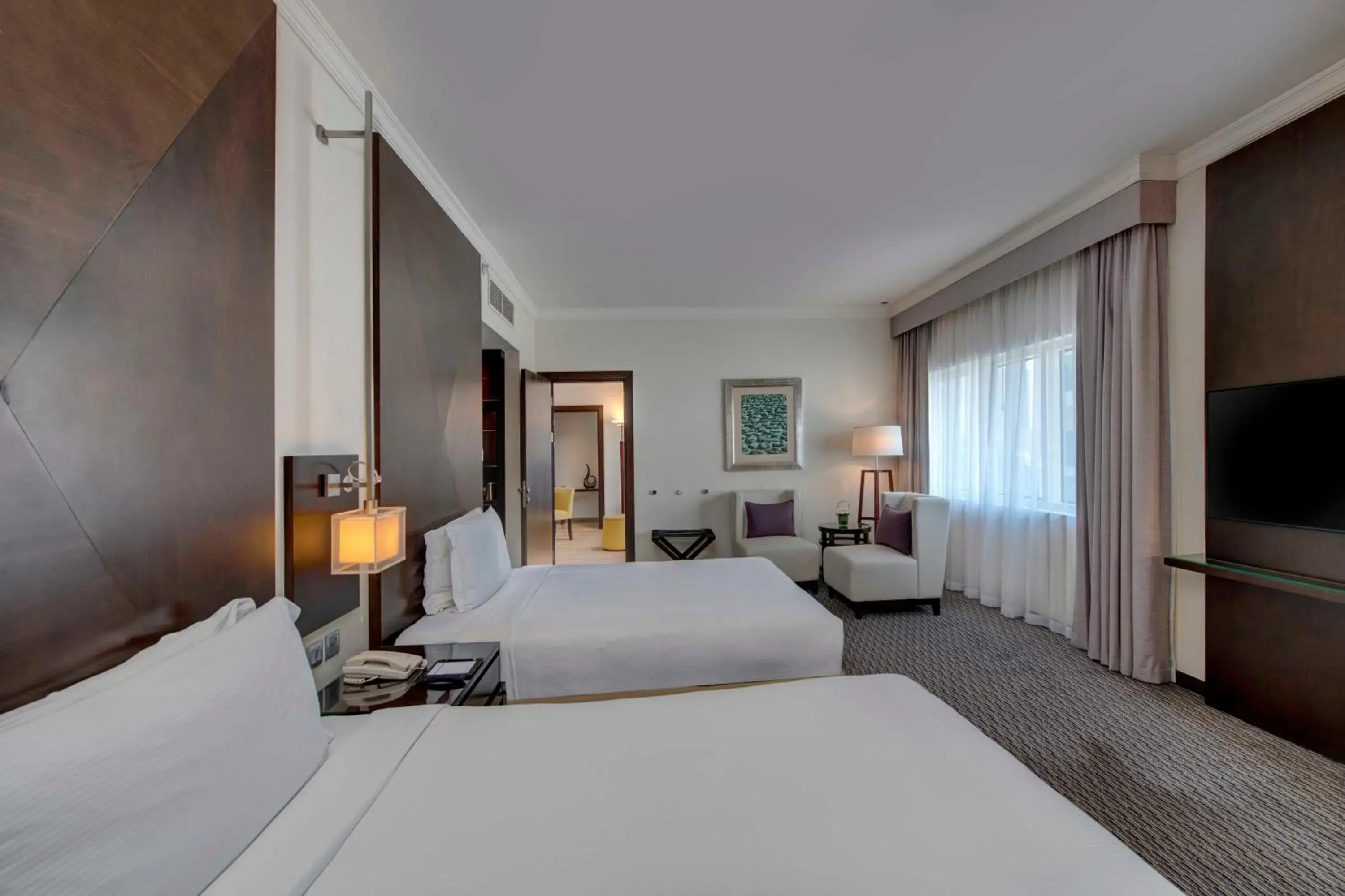 Photo of the whole room, Bed in Media Rotana Dubai Photo of the whole room, Bed in Media Rotana Dubai