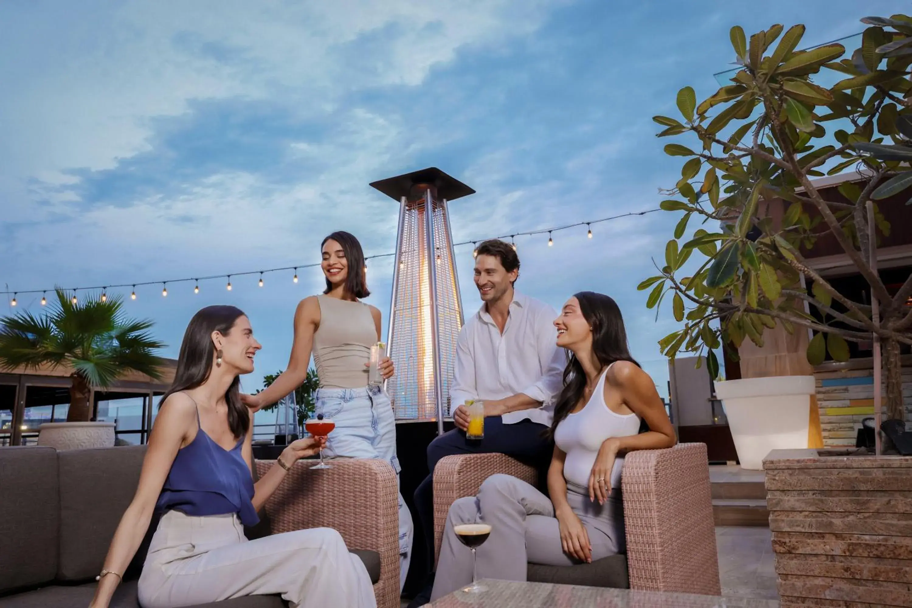 Lounge or bar in Media Rotana Dubai Lounge or bar in Media Rotana Dubai