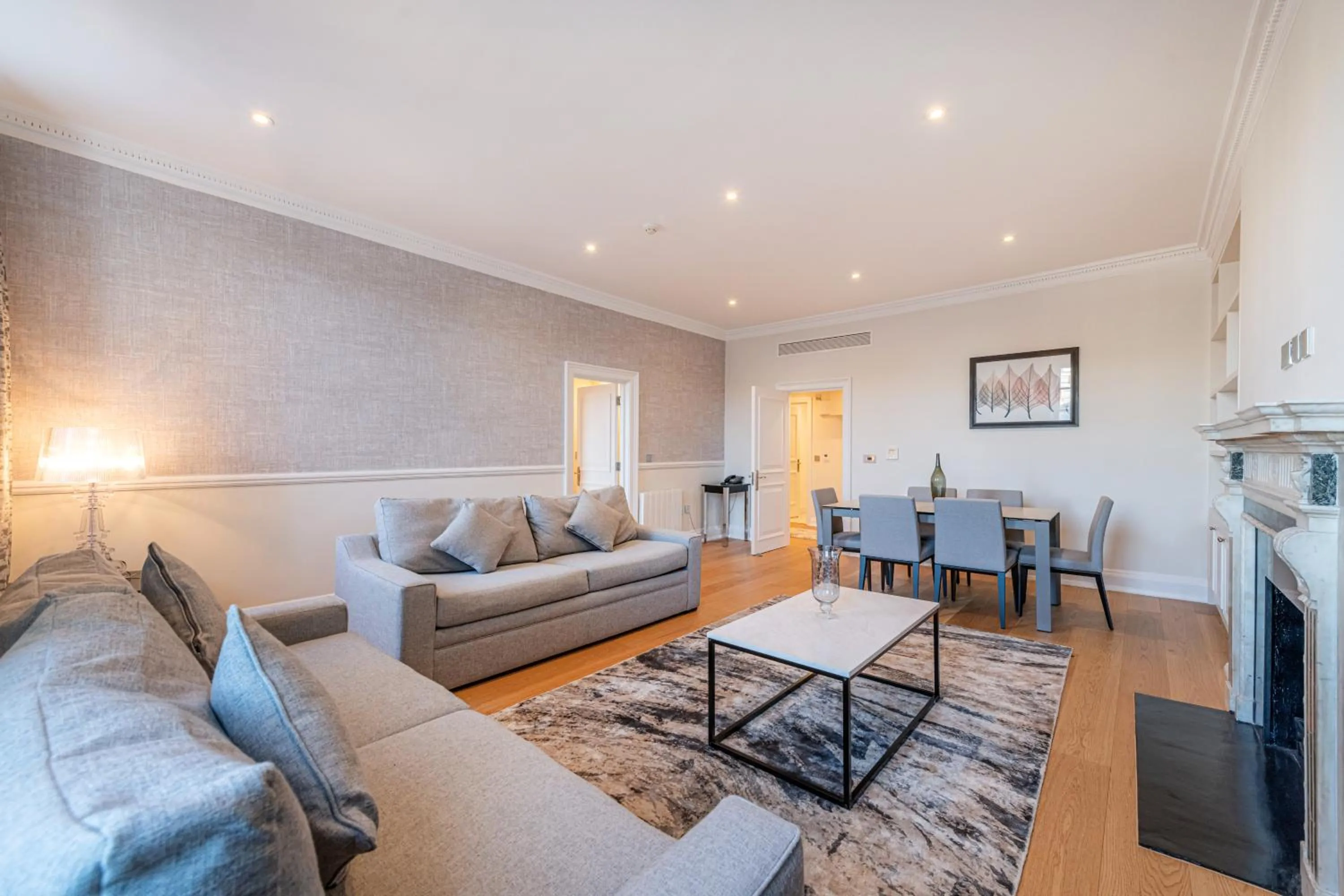 Living room in 20 Hertford Street - Mayfair Apartments