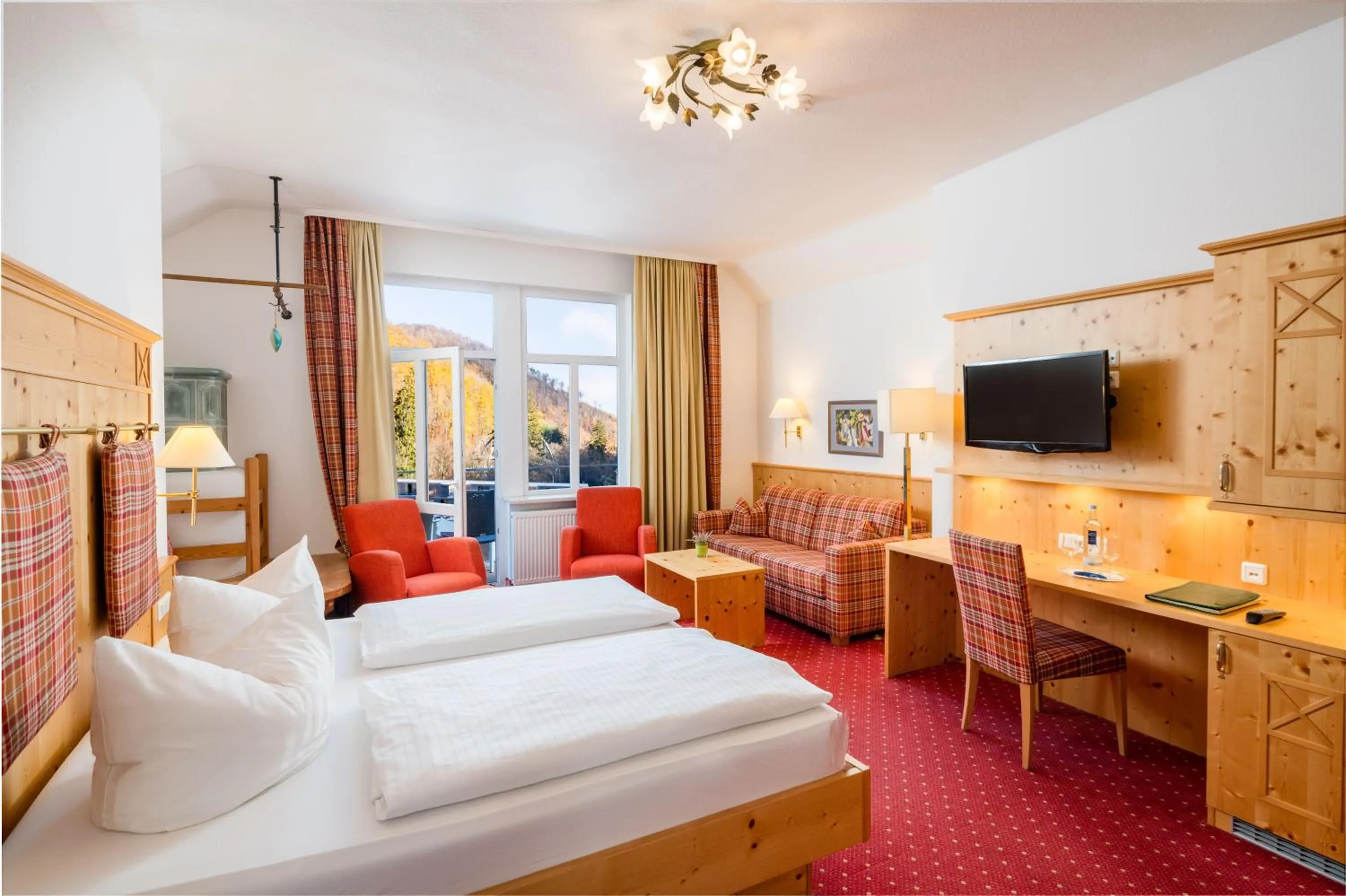 Photo of the whole room, Bed in Hotel Tannenhof