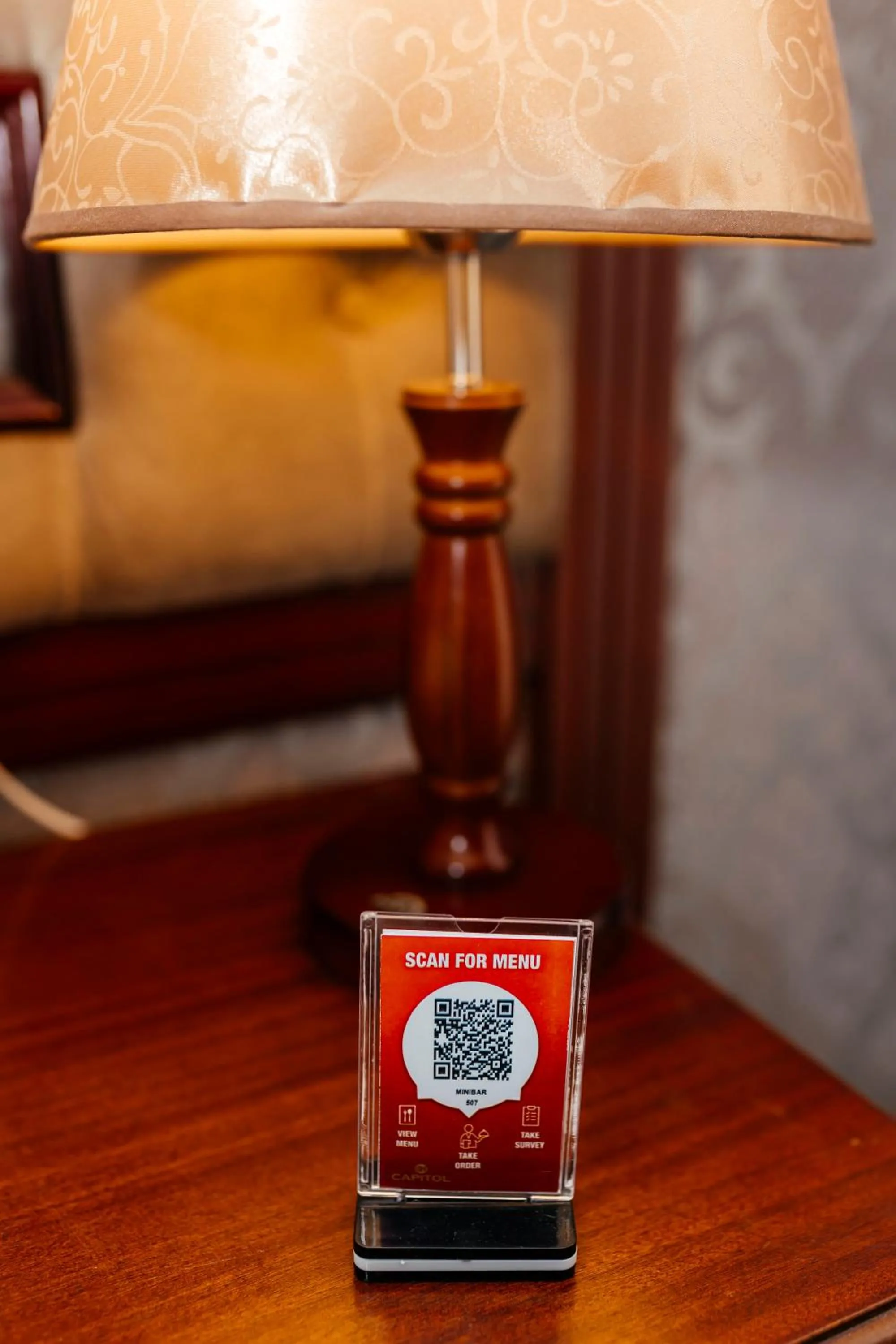 minibar in Capitol Hotel