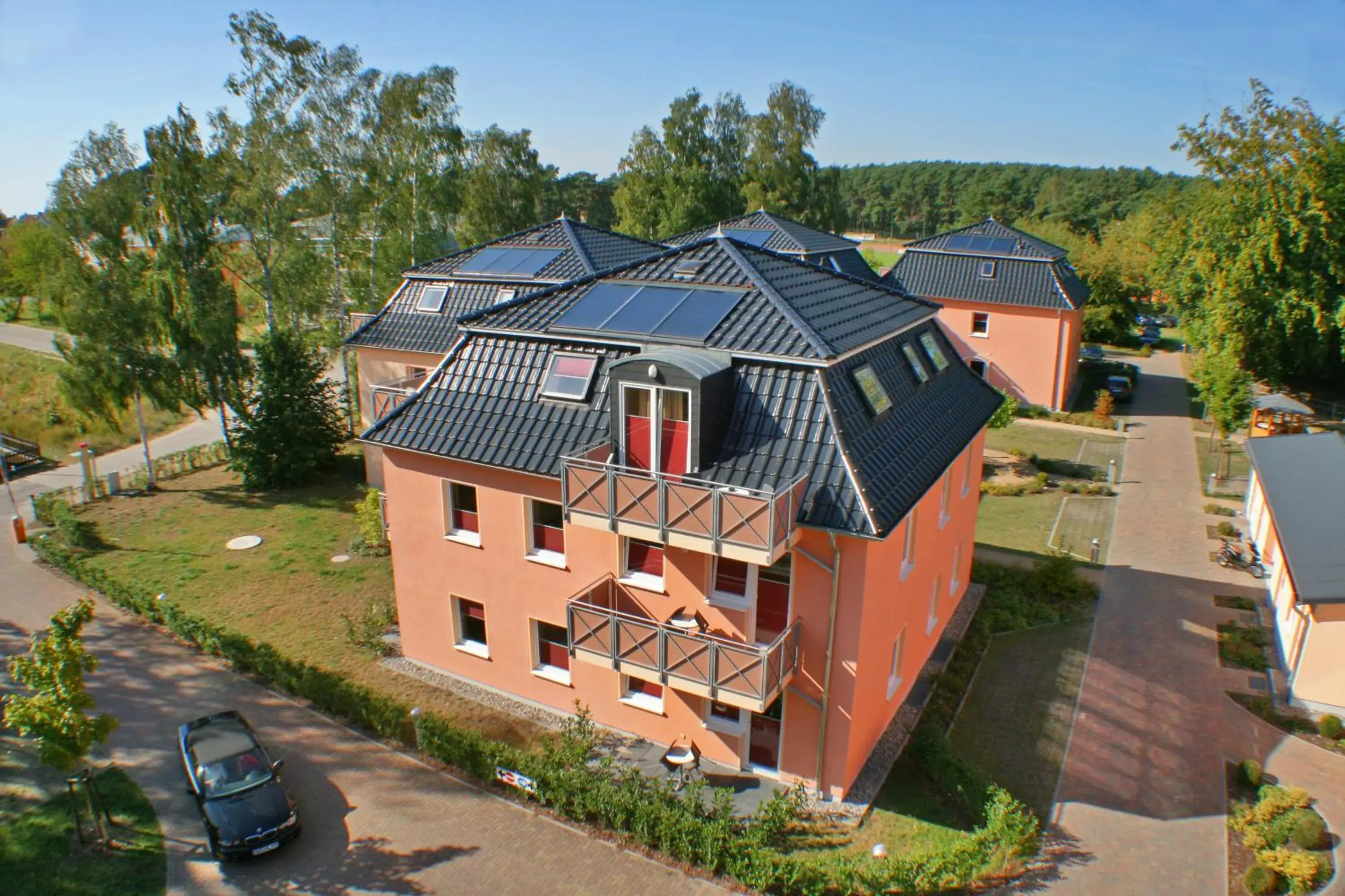 Property building, Bird's-eye View in DAS HUDEWALD Hotel & Resort