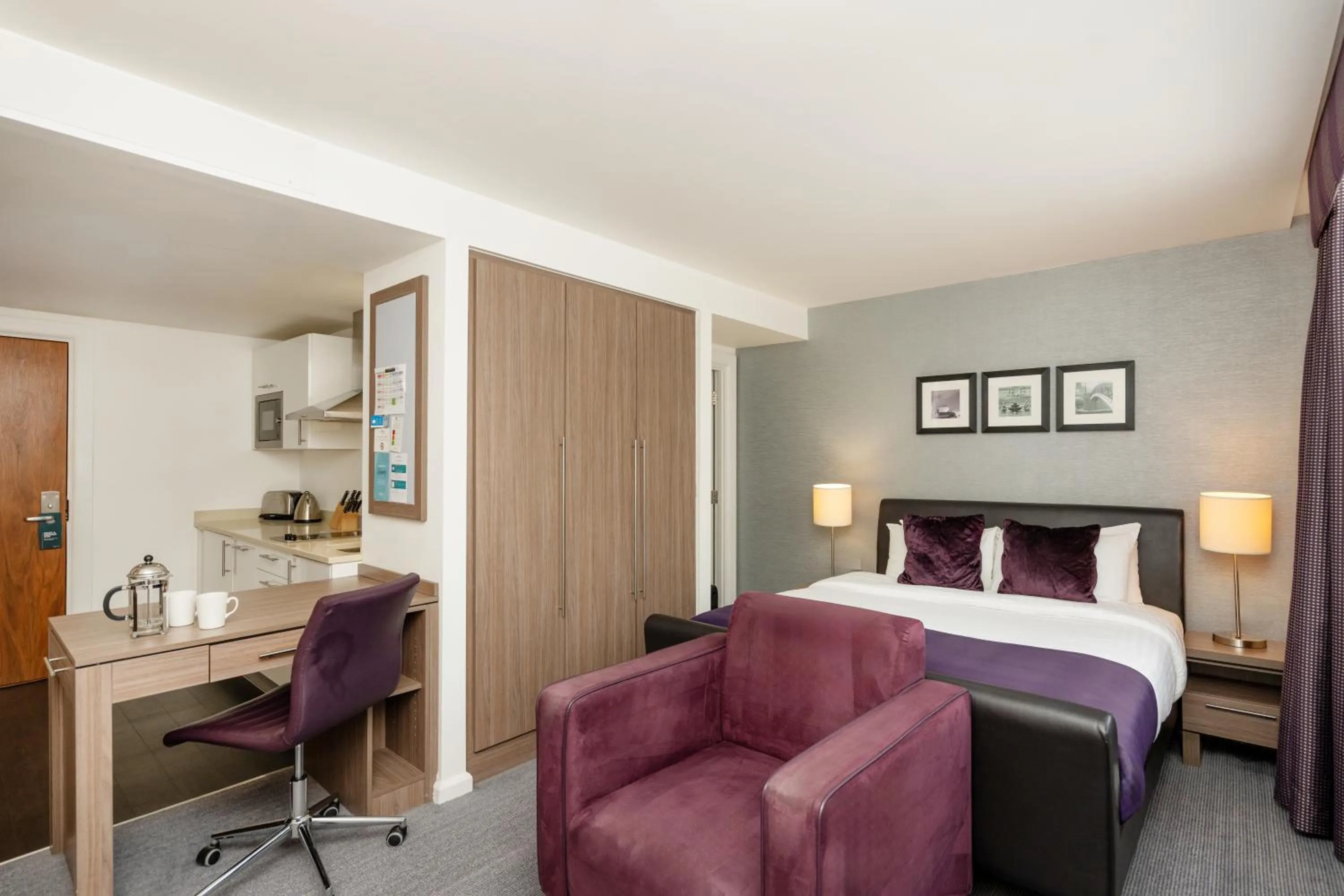 Bedroom, Bed in Staybridge Suites Birmingham by IHG