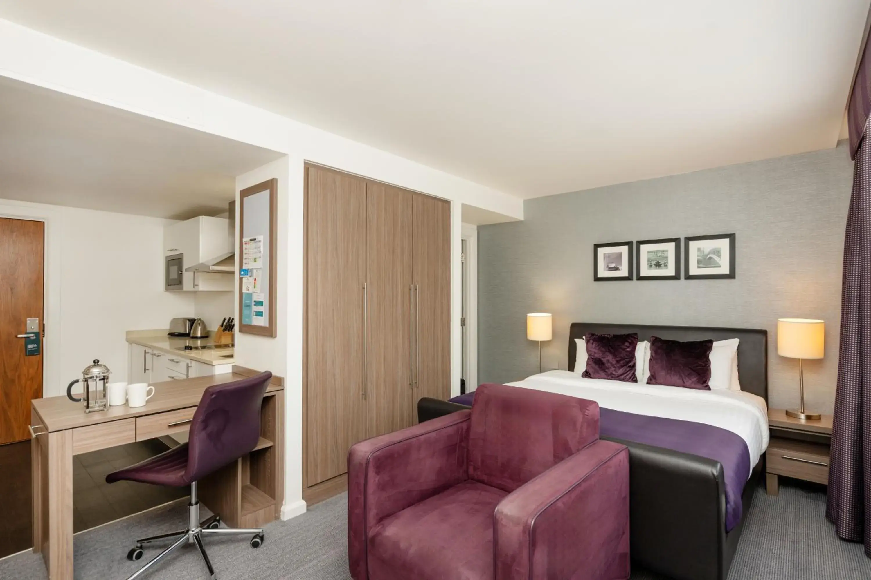 Bedroom, Bed in Staybridge Suites Birmingham by IHG Bedroom, Bed in Staybridge Suites Birmingham by IHG