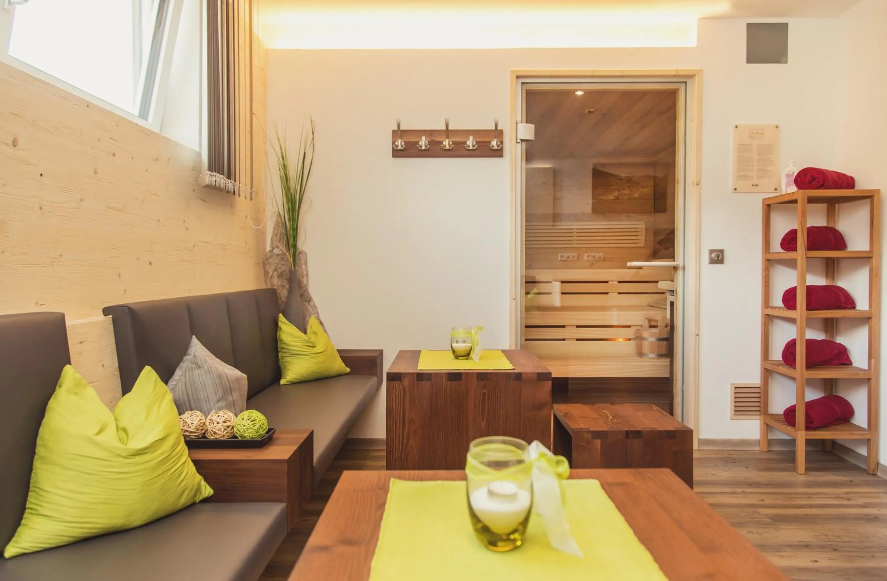 Sauna in Alpen Gasthof Apartments Hohe Burg