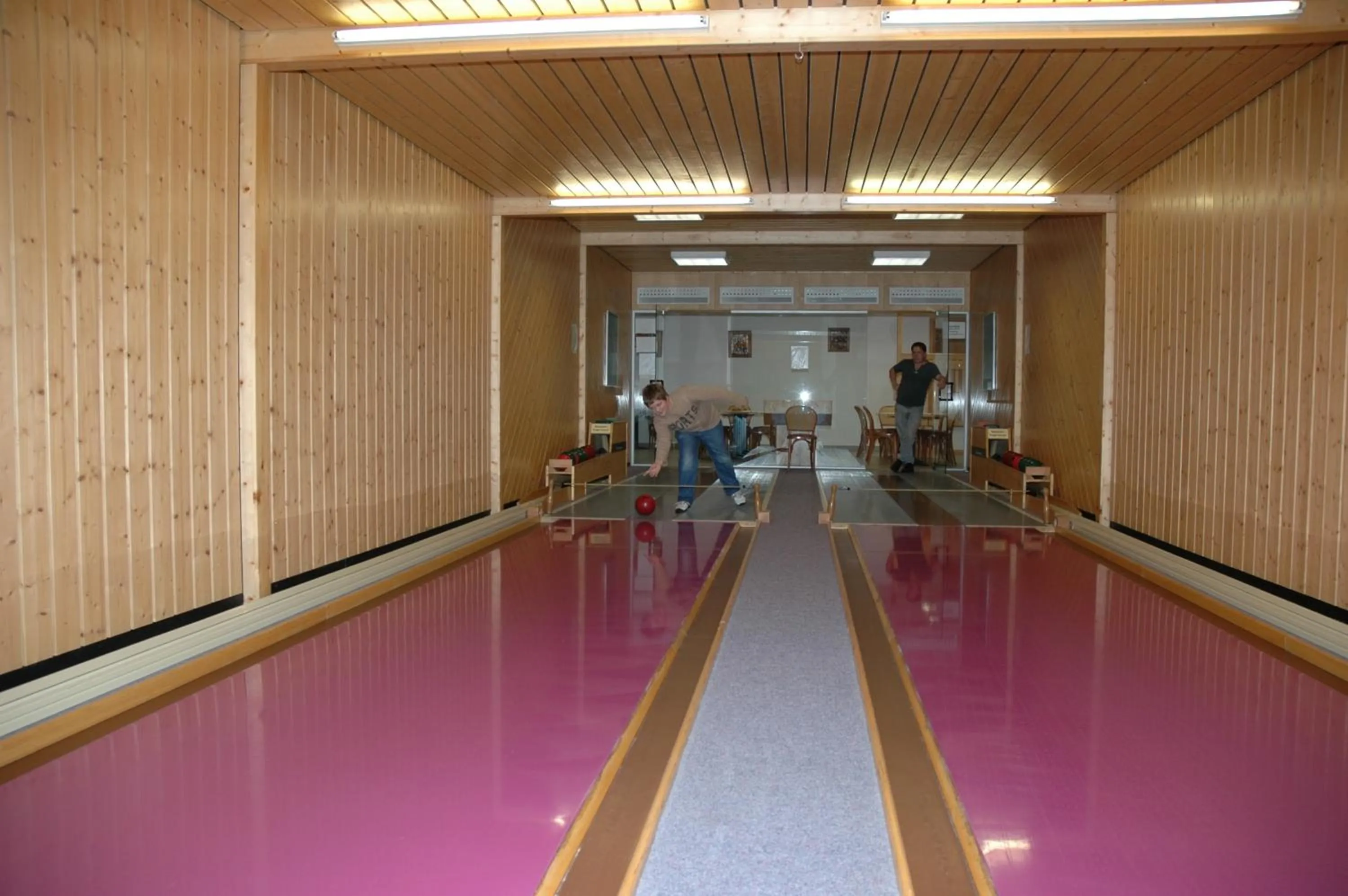 Bowling in Hotel Imhof
