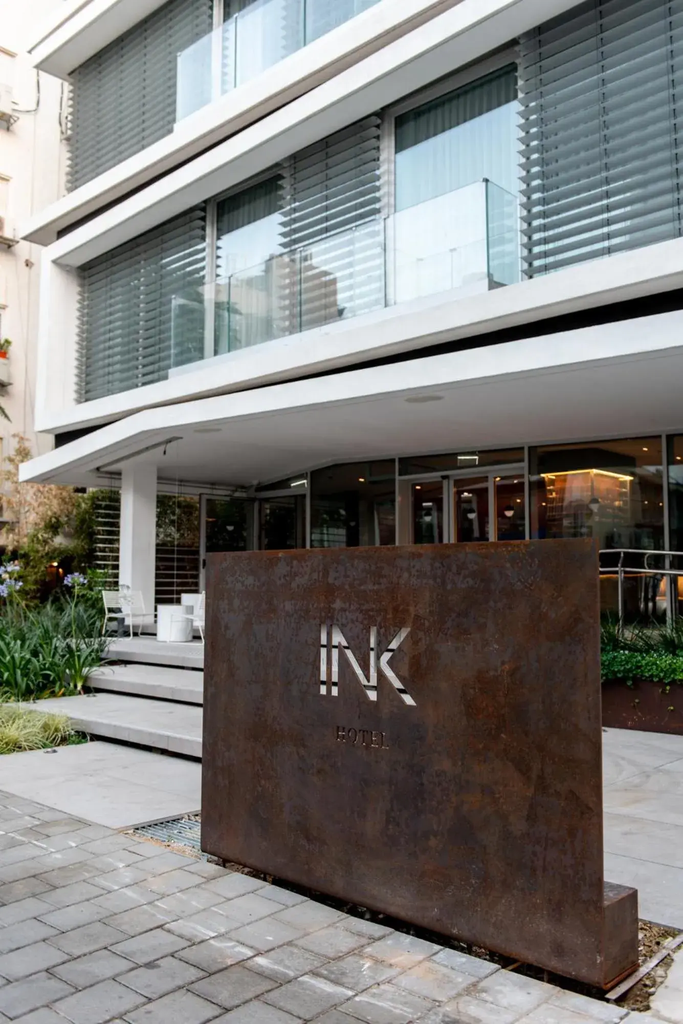 Facade/entrance in Ink Hotel Tel Aviv Facade/entrance in Ink Hotel Tel Aviv