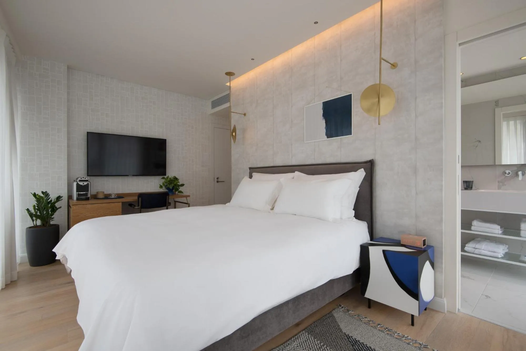 Photo of the whole room, Bed in Ink Hotel Tel Aviv
