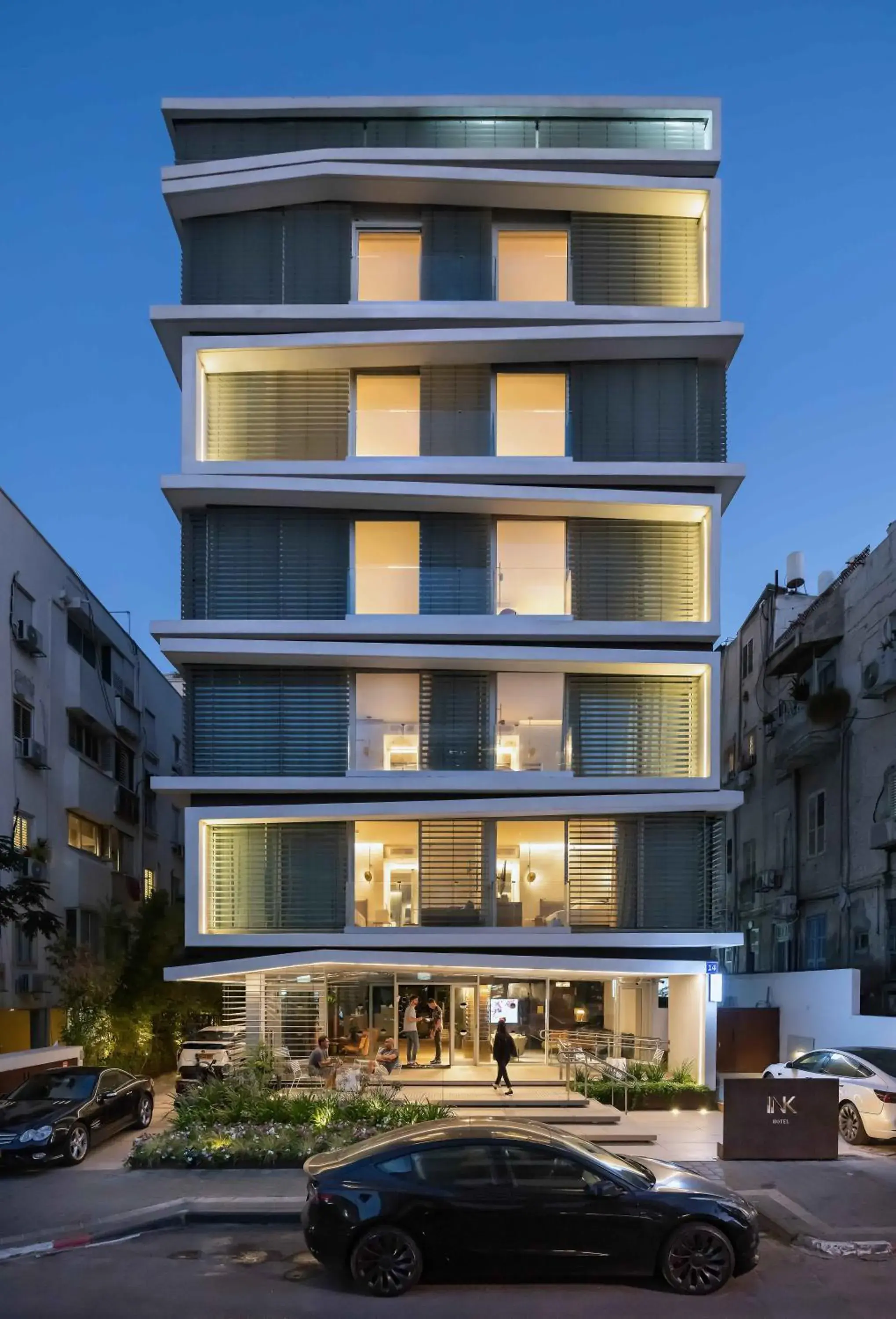 Property building in Ink Hotel Tel Aviv Property building in Ink Hotel Tel Aviv
