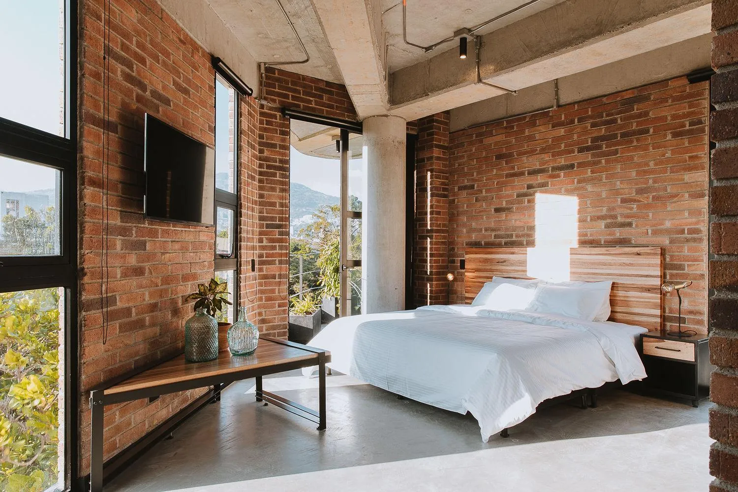 Bed in Hotel 3450 Living Lofts