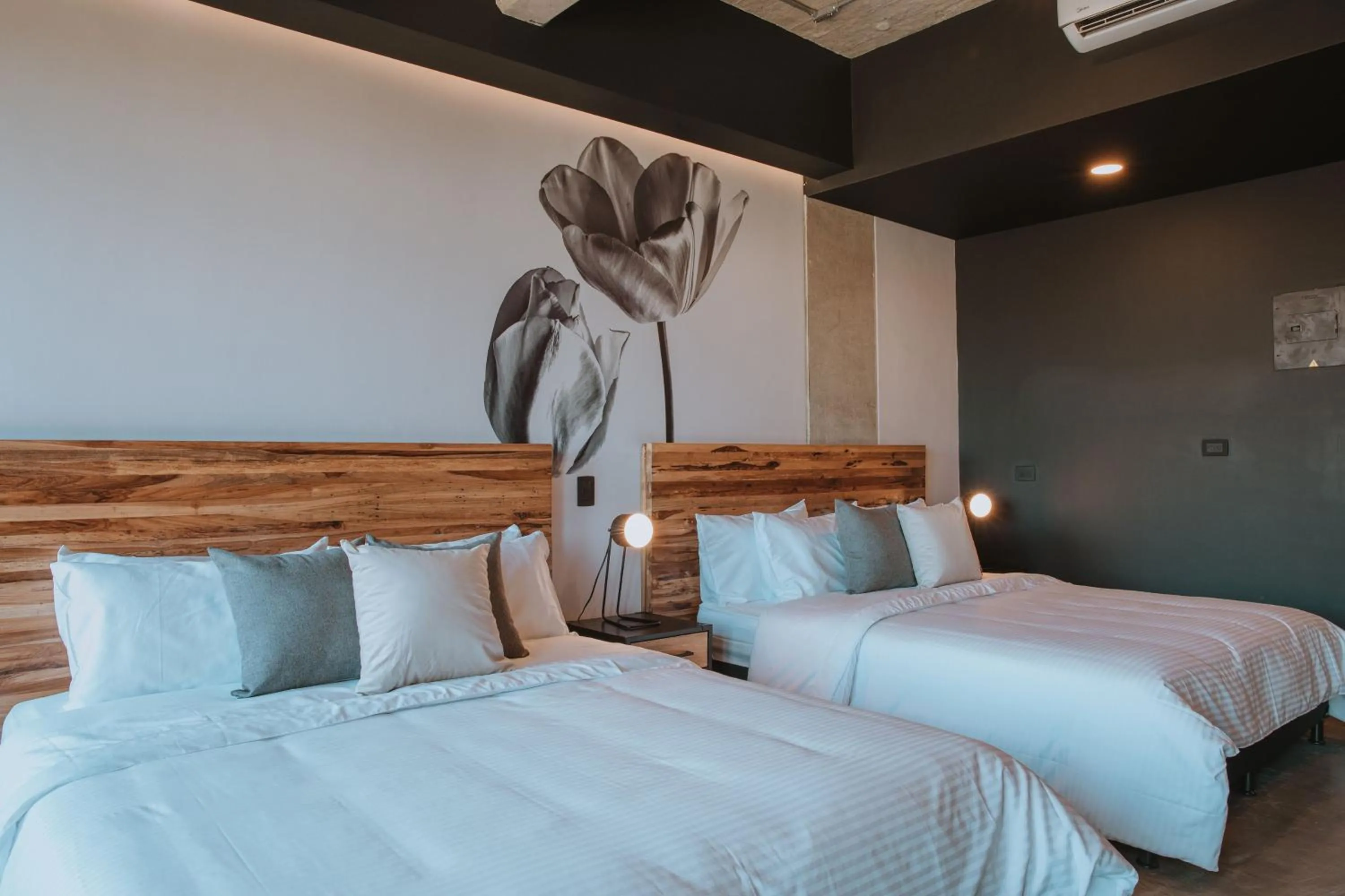 Bed in Hotel 3450 Living Lofts