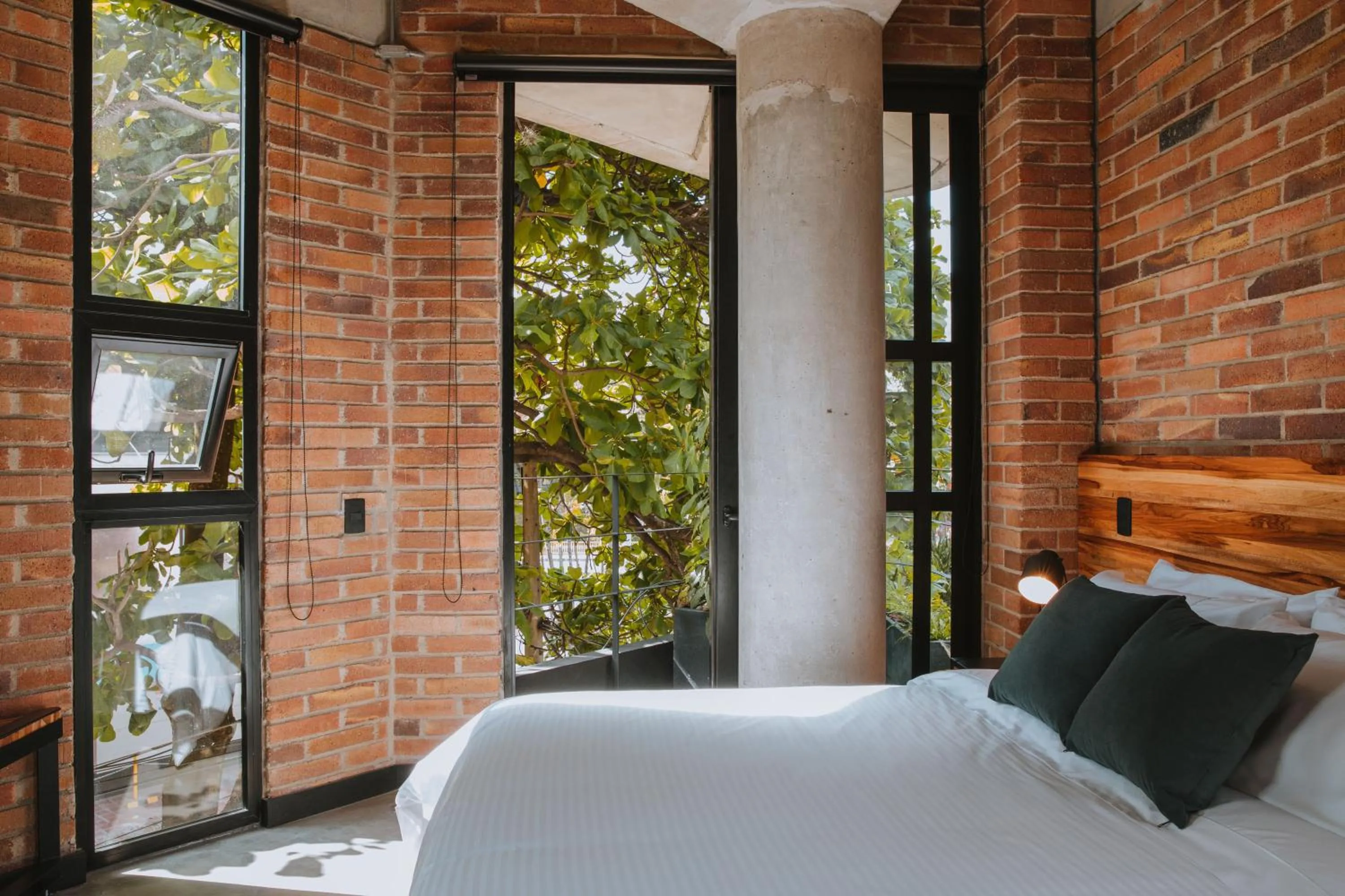 Bed in Hotel 3450 Living Lofts