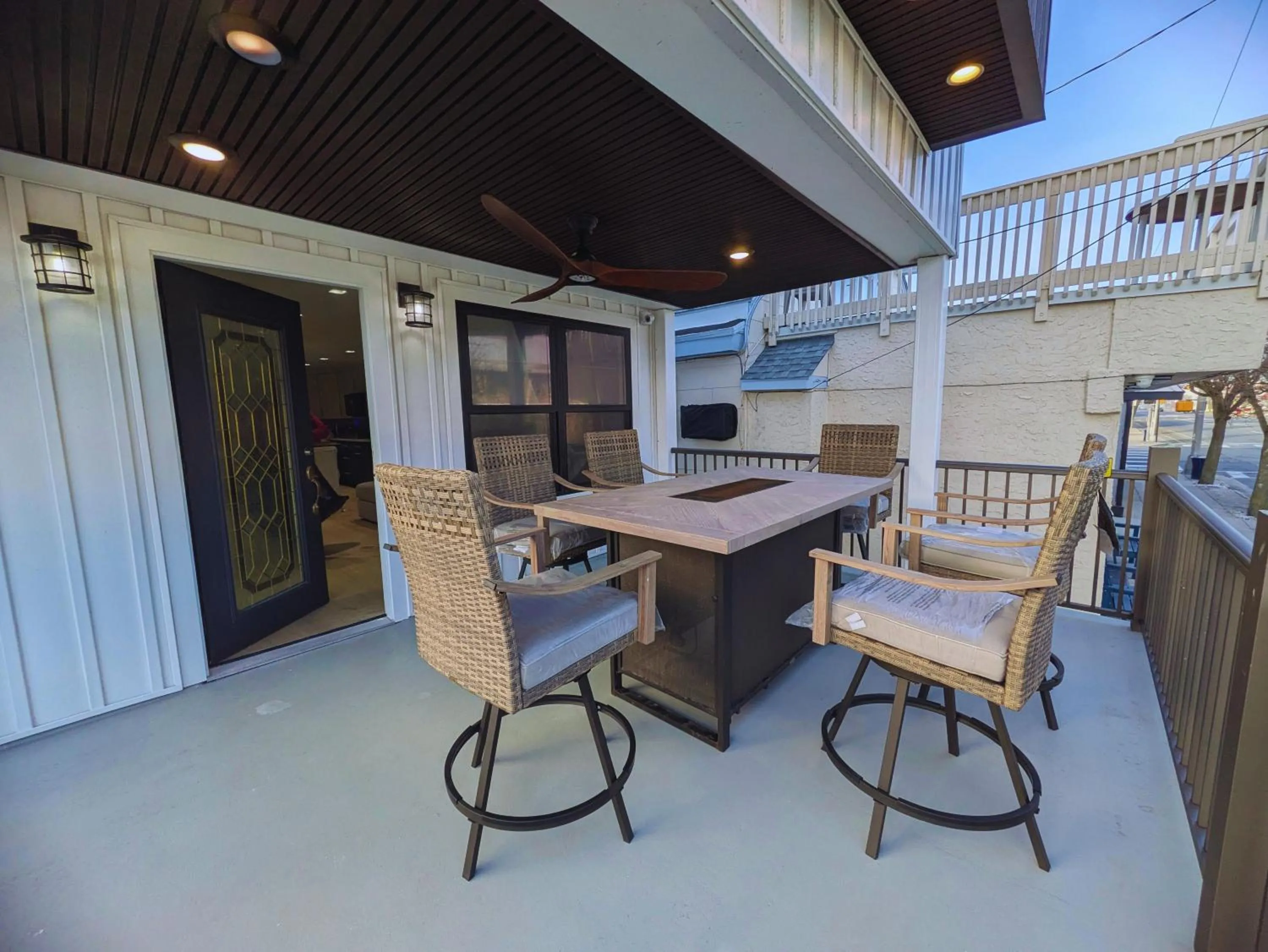 Patio in Coastal Sands Inn