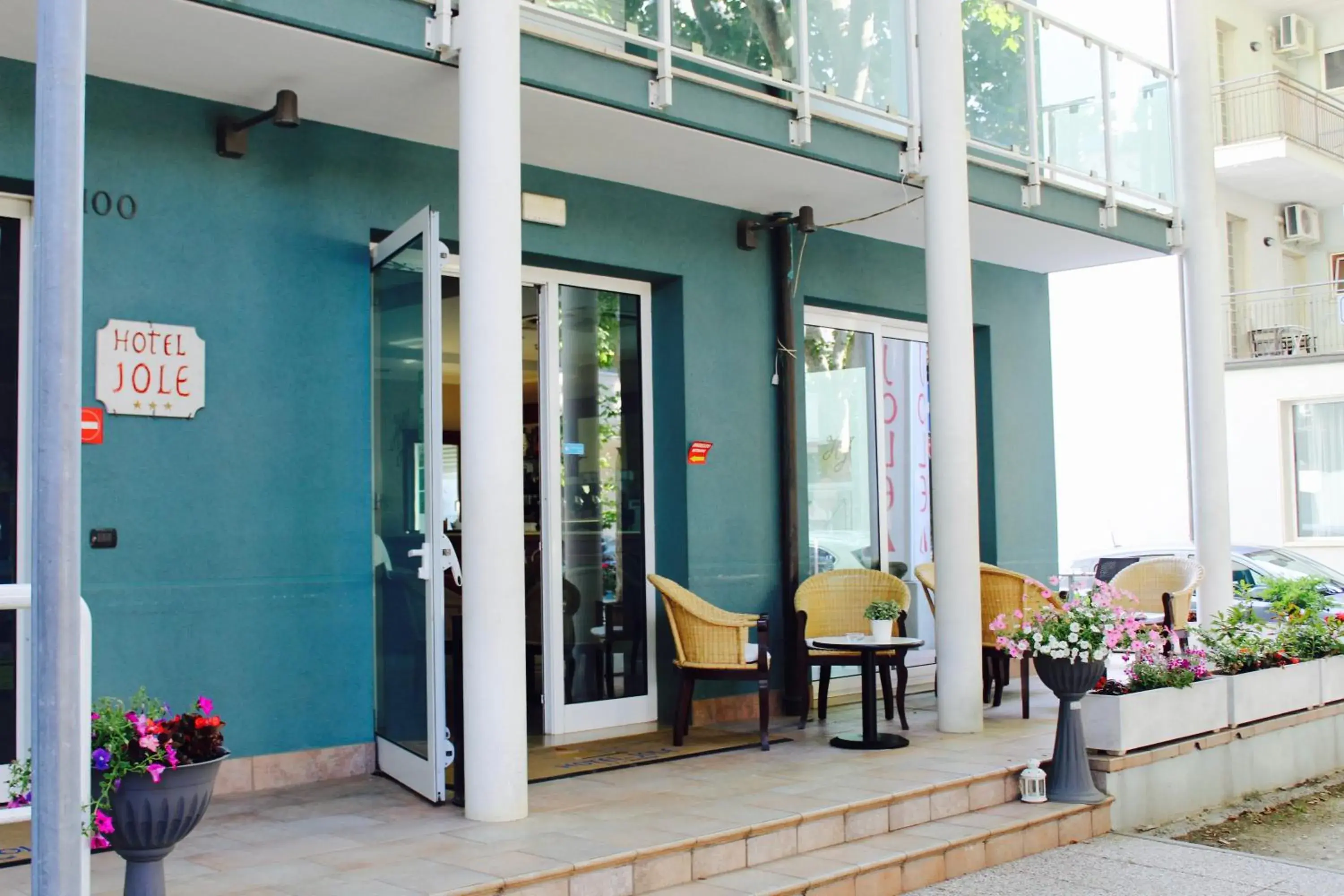 Property building in Hotel Jole Property building in Hotel Jole