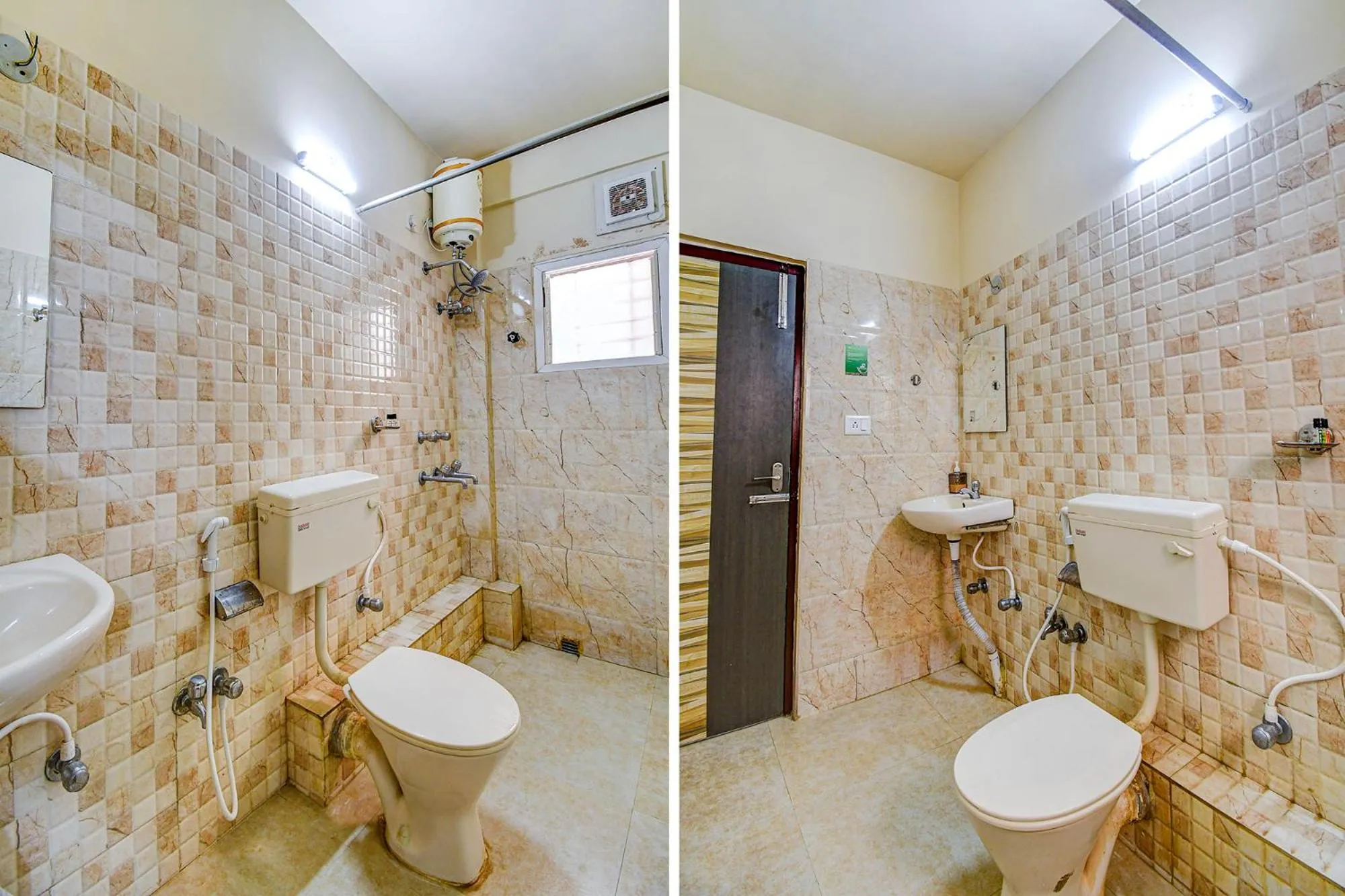 Bathroom in FabHotel New Annapurna Plaza - Nr Axis Mall