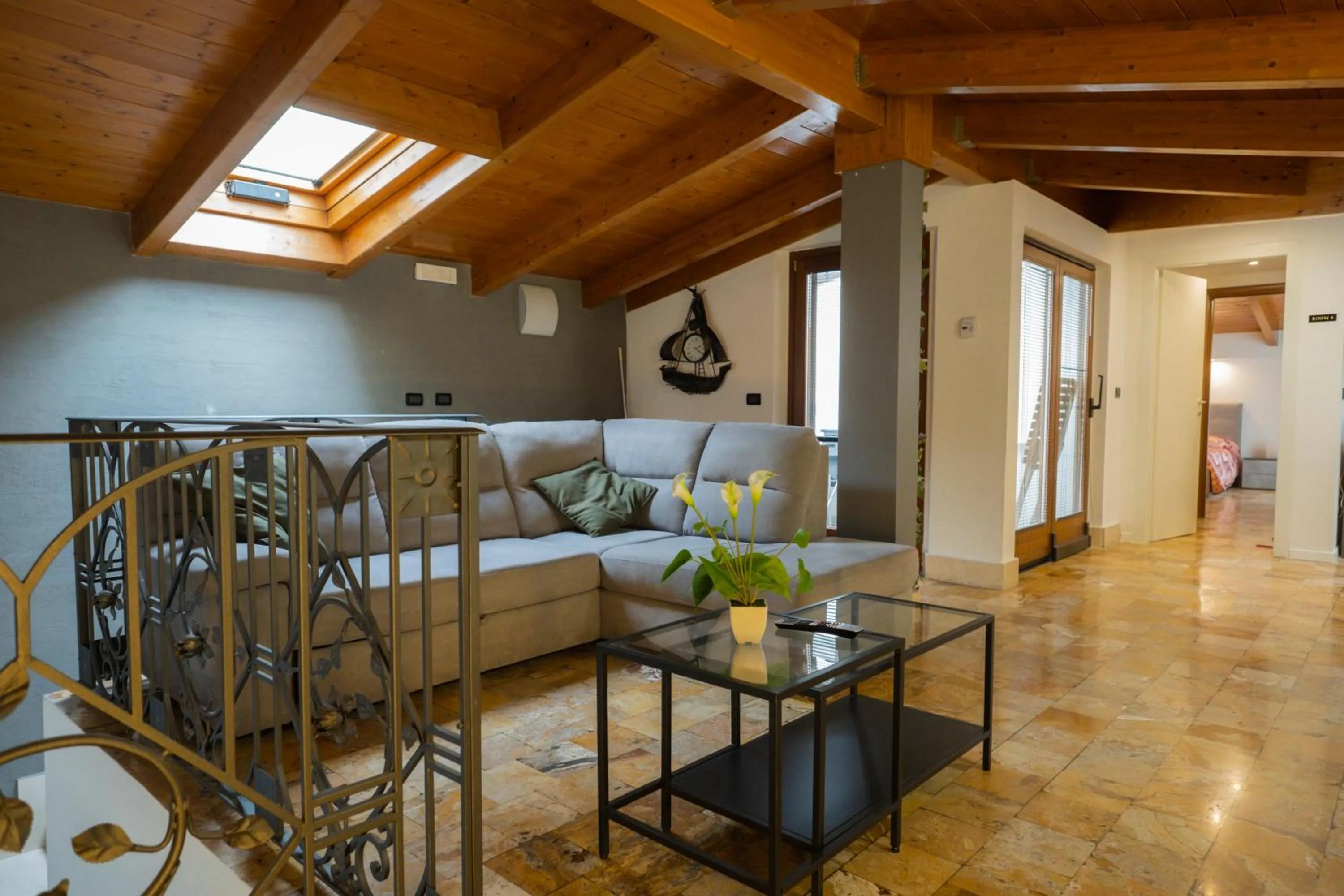 Living room in B&B Palazzo Storico Di Nicola