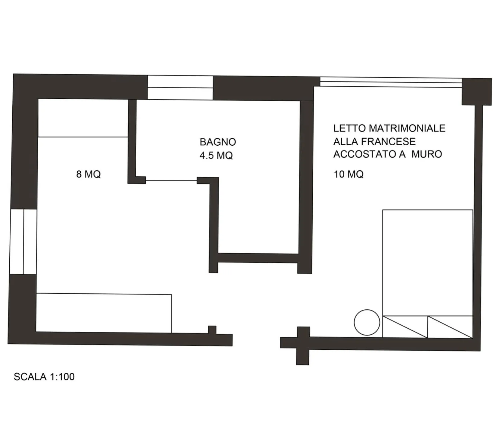 Bedroom in B&B Palazzo Storico Di Nicola
