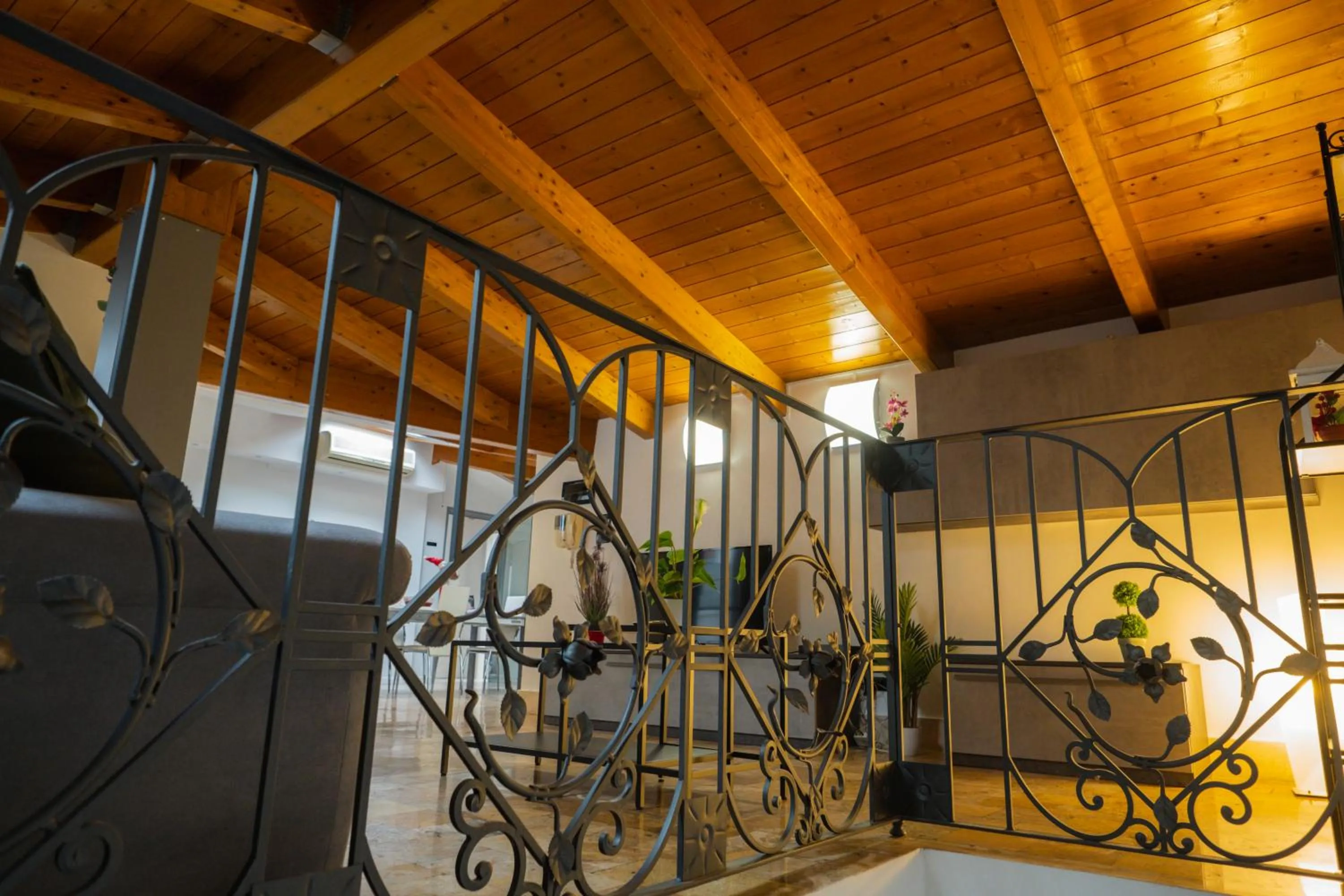 Living room in B&B Palazzo Storico Di Nicola