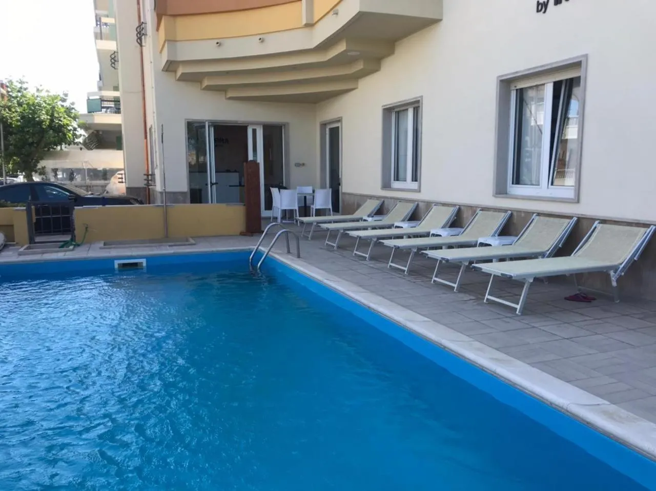Swimming pool in Hotel Costazzurra by Interlux