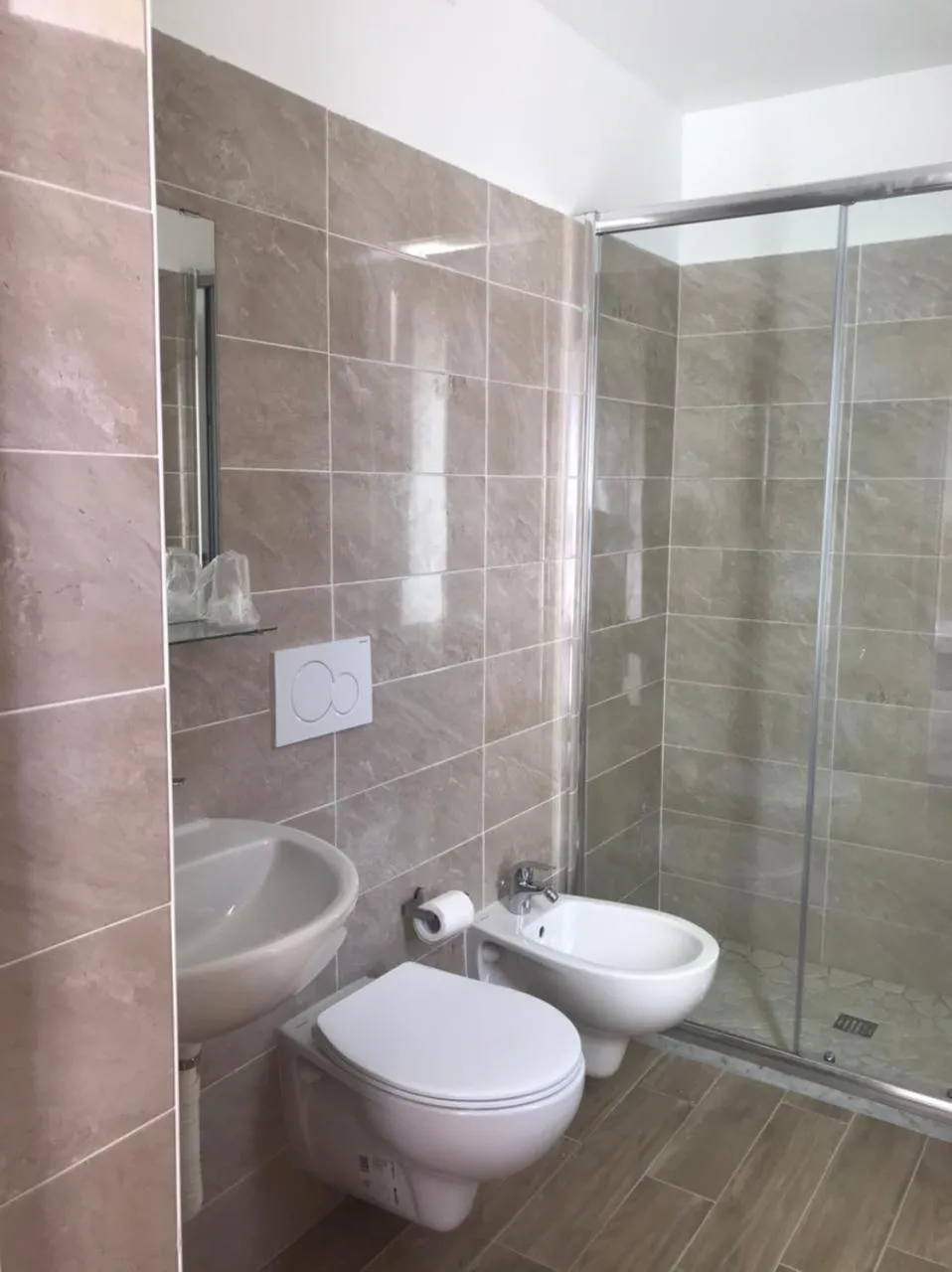 Bathroom in Hotel Costazzurra by Interlux