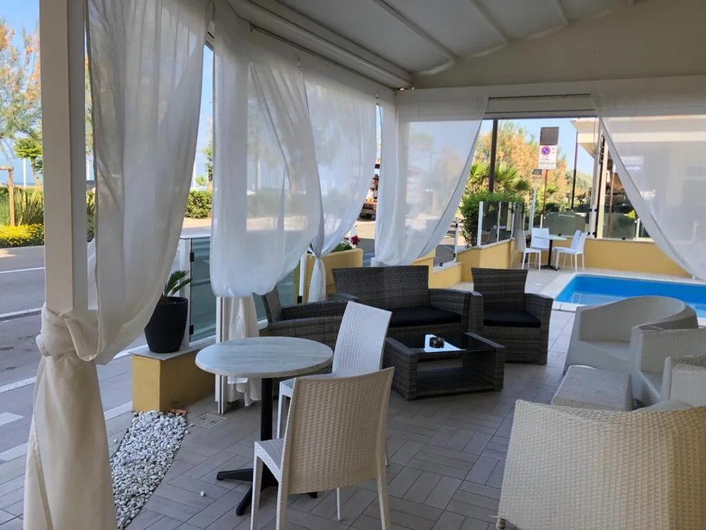 Patio in Hotel Costazzurra by Interlux