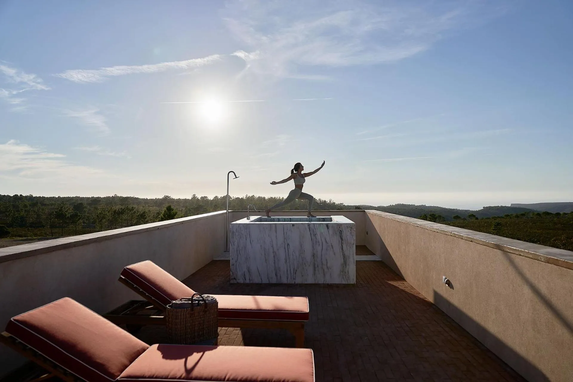 Balcony/Terrace in Praia do Canal Nature Retreat - Small Luxury Hotels of the World