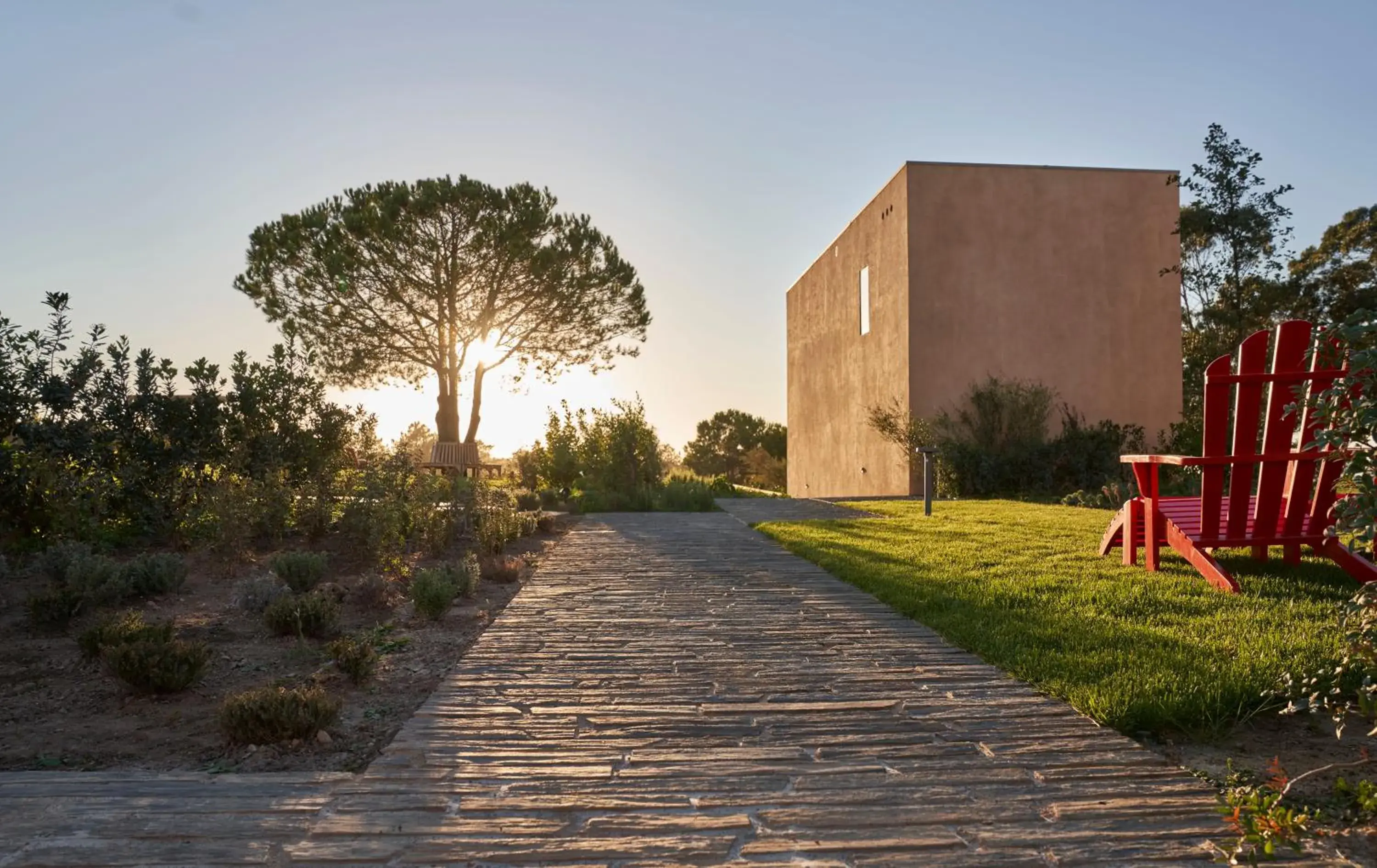 Garden view in Praia do Canal Nature Retreat - Small Luxury Hotels of the World Garden view in Praia do Canal Nature Retreat - Small Luxury Hotels of the World