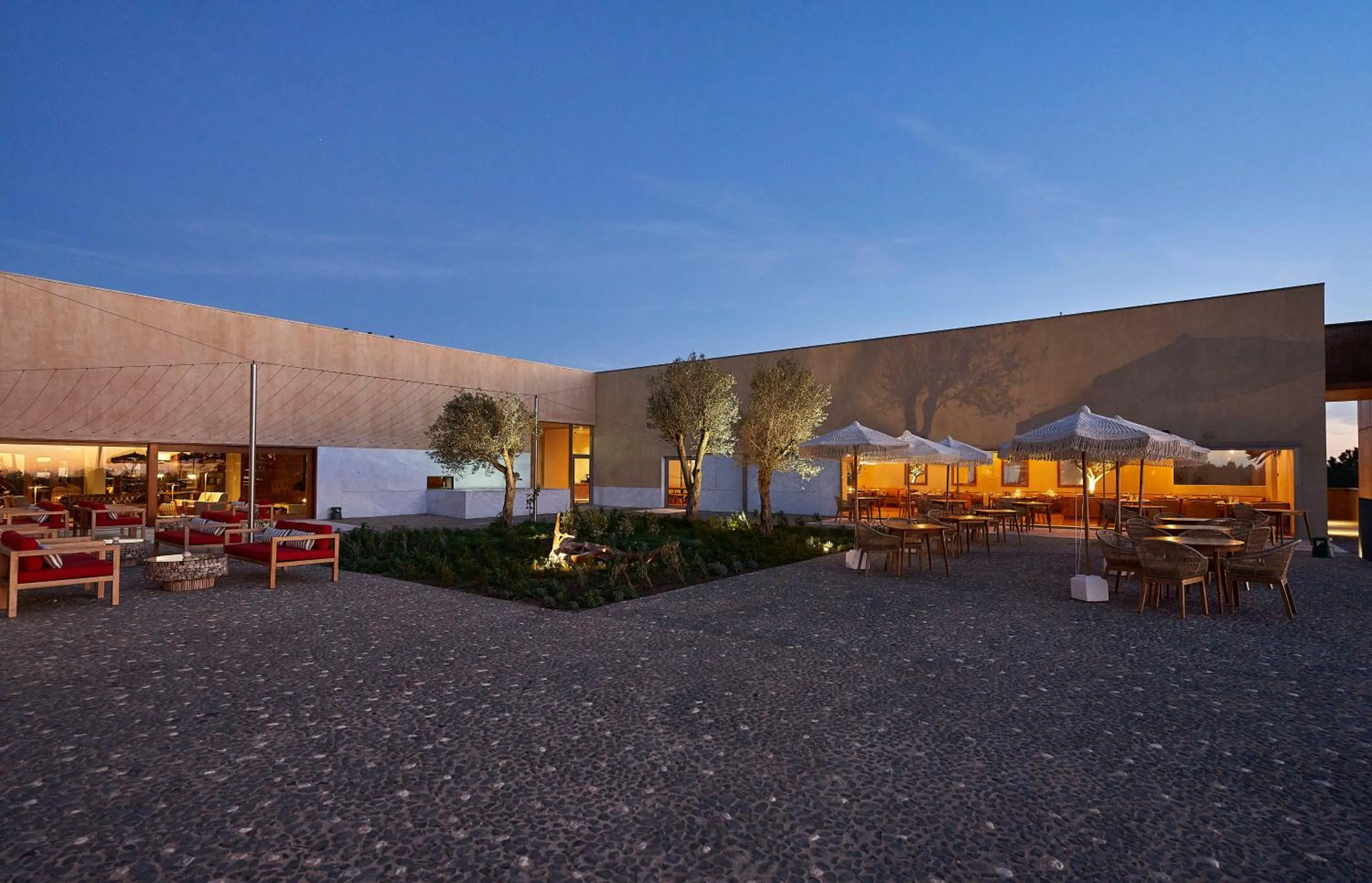 Patio in Praia do Canal Nature Retreat - Small Luxury Hotels of the World