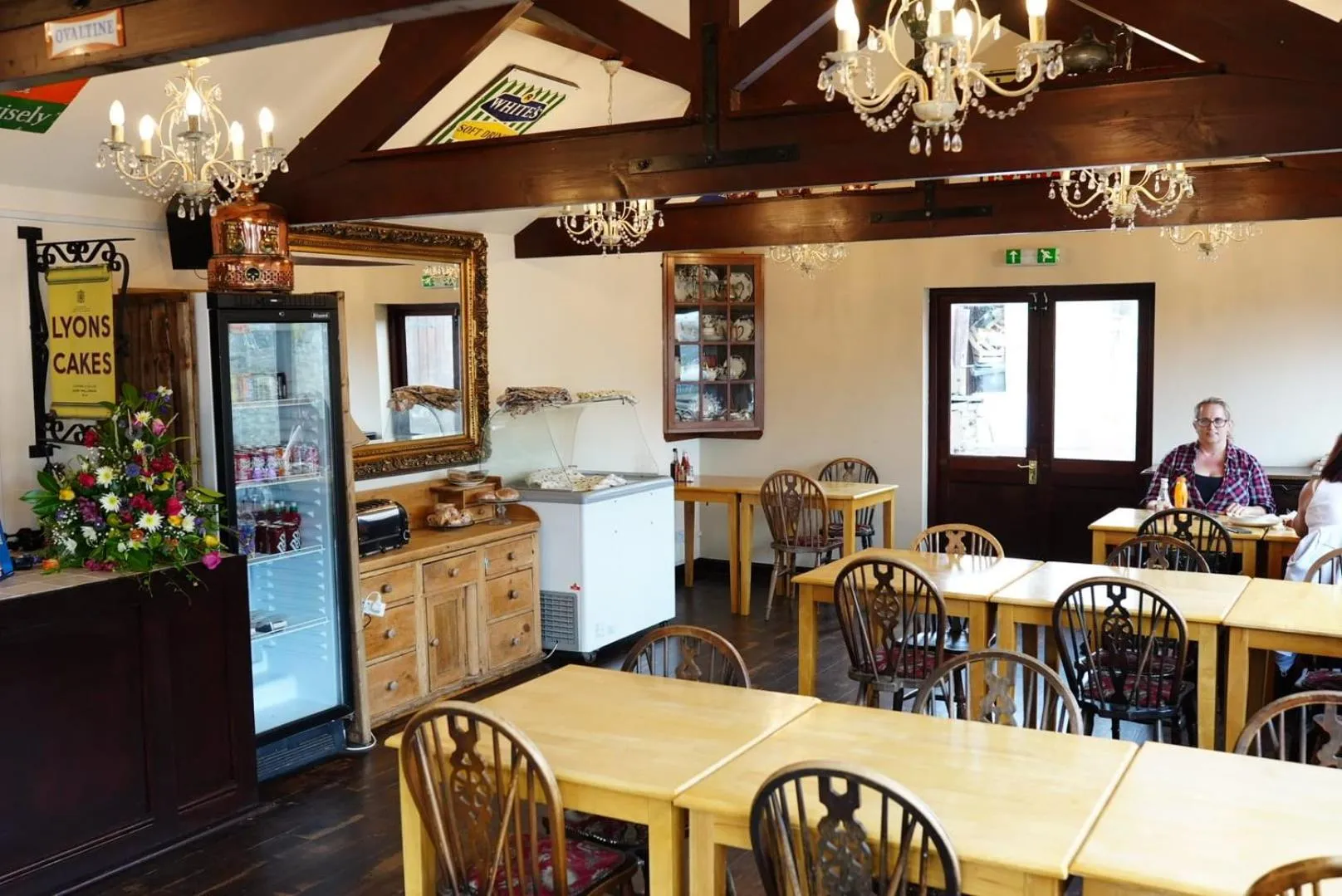 Dining area in Old Hall Hotel Hope
