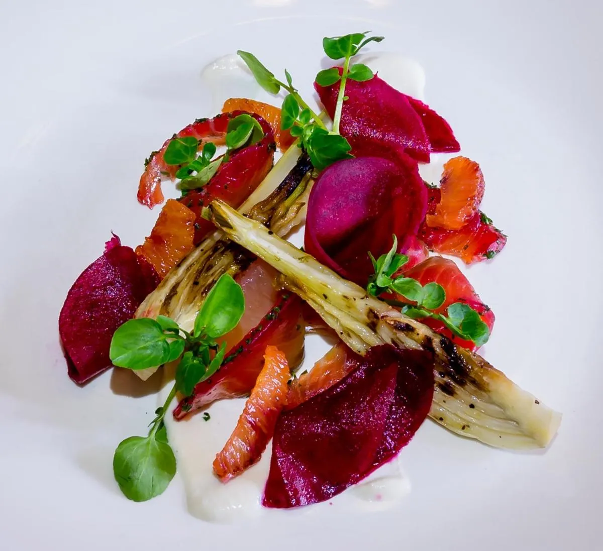 Food in Old Hall Hotel Hope