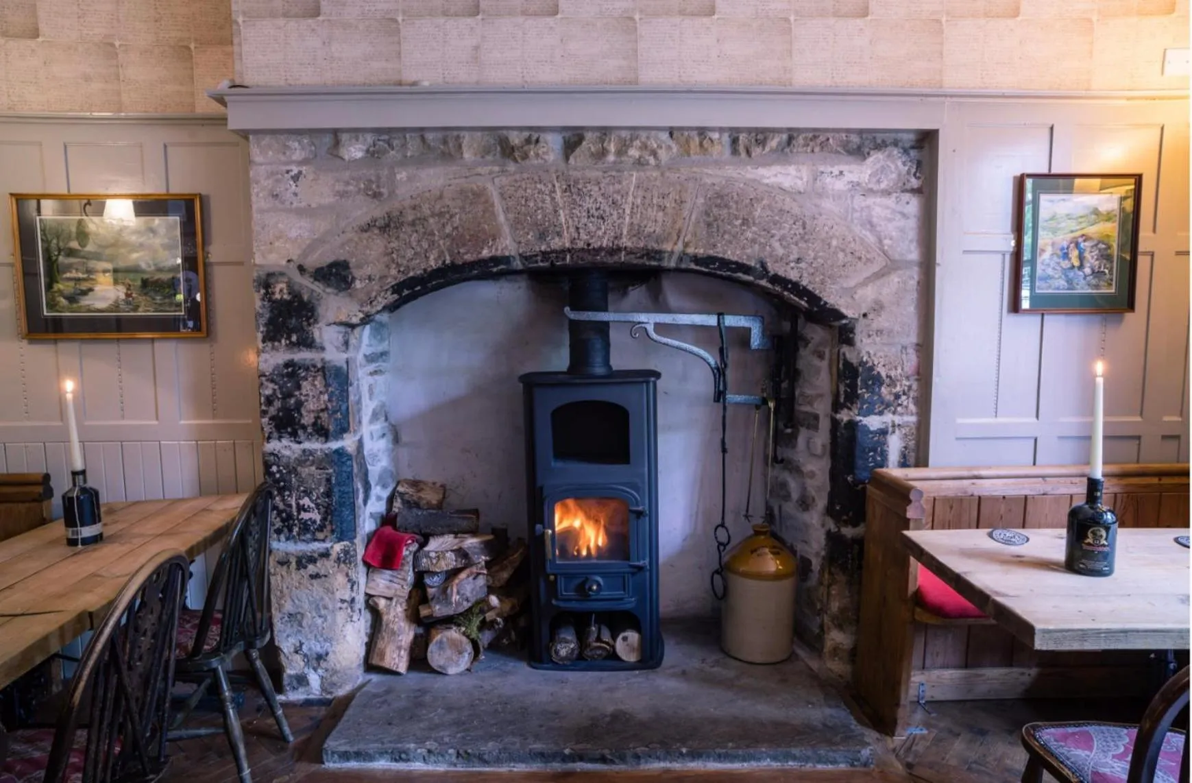 flat iron in Old Hall Hotel Hope