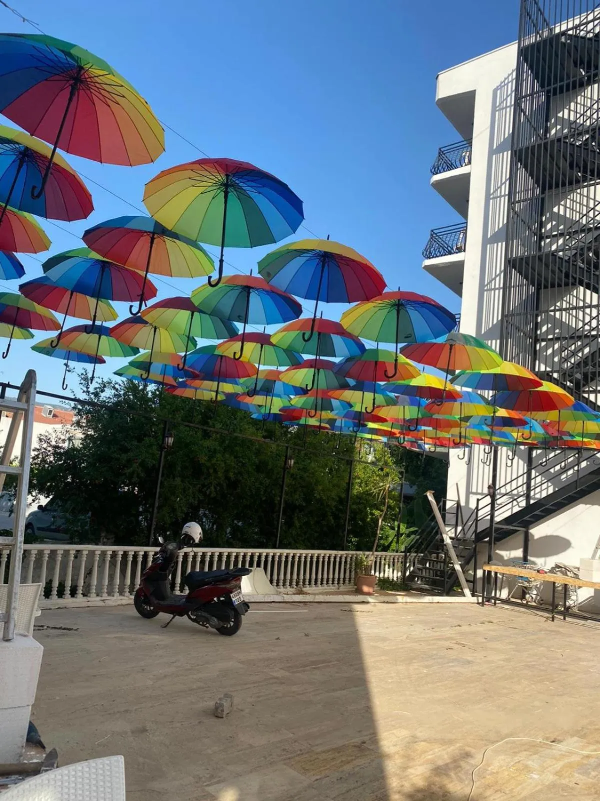 Patio in SERİN HOTEL