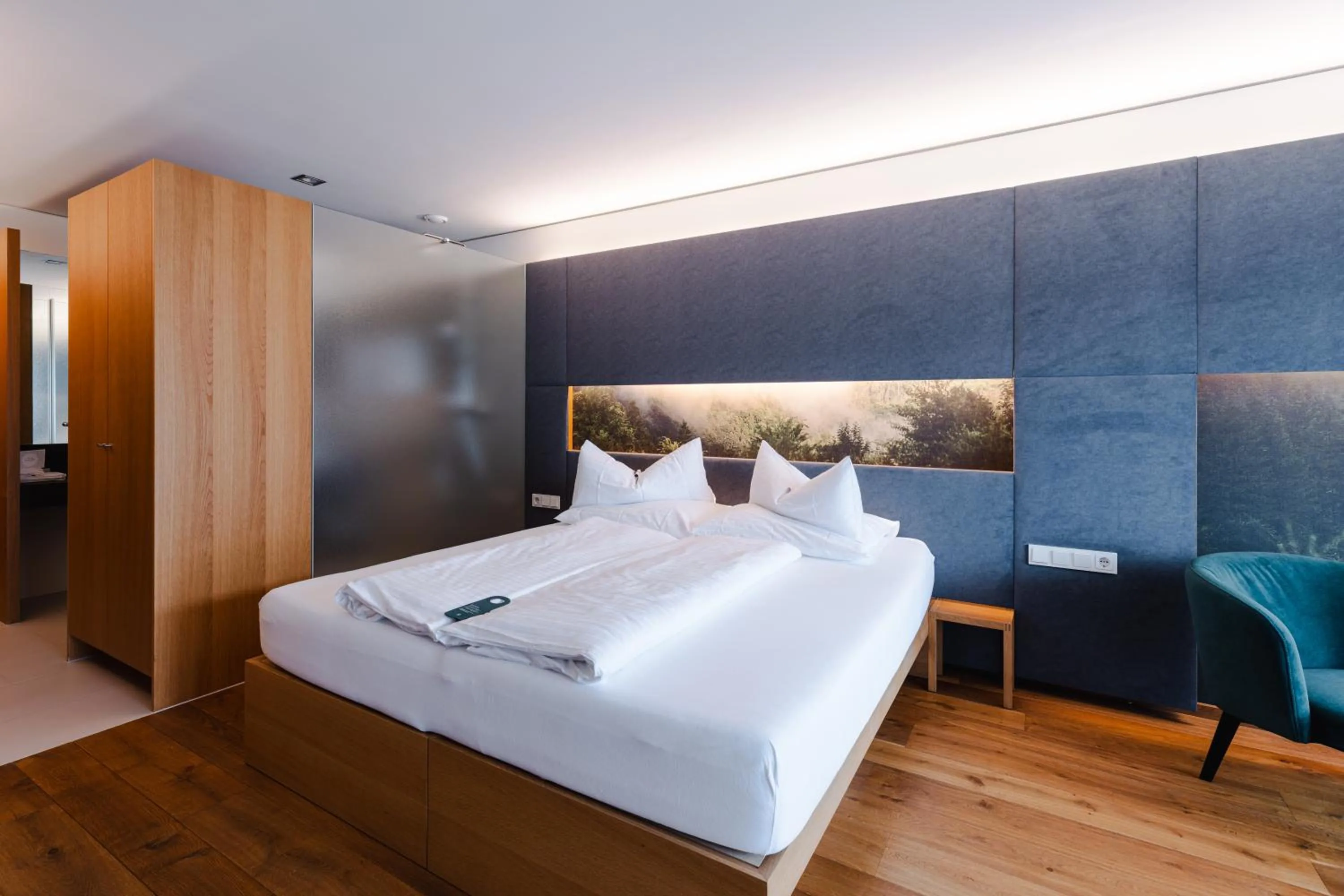 Superior Double Room with Balcony, Mountain View and private Steam Bath	 in Sonne Mellau - Feel good Hotel