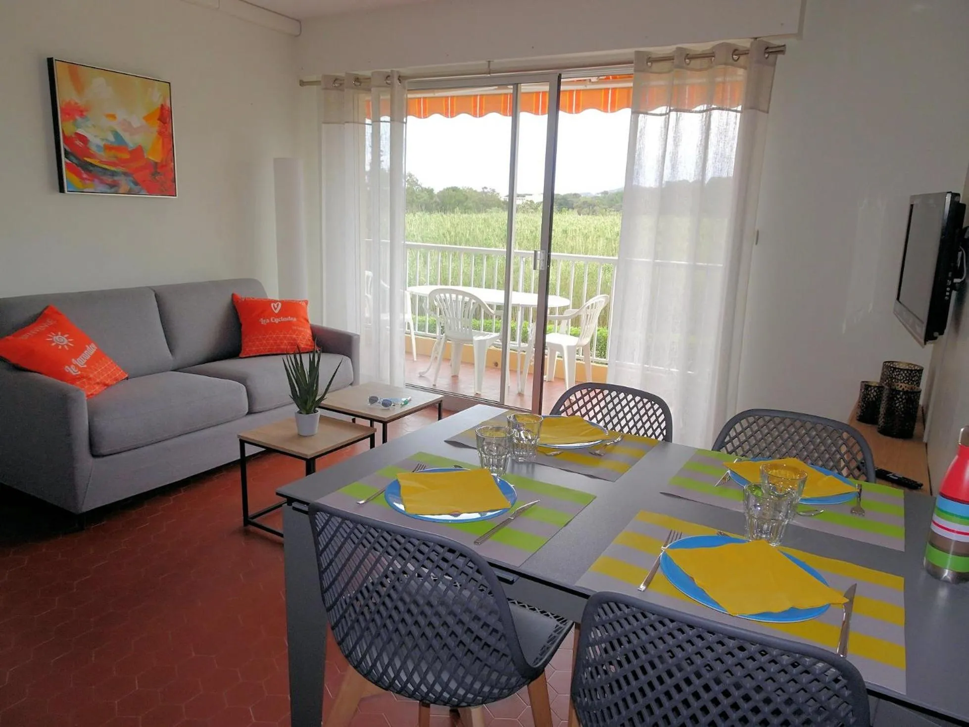 T3 150 m de la plage, climatisation, piscine et parking privatif - Le Lavandou
