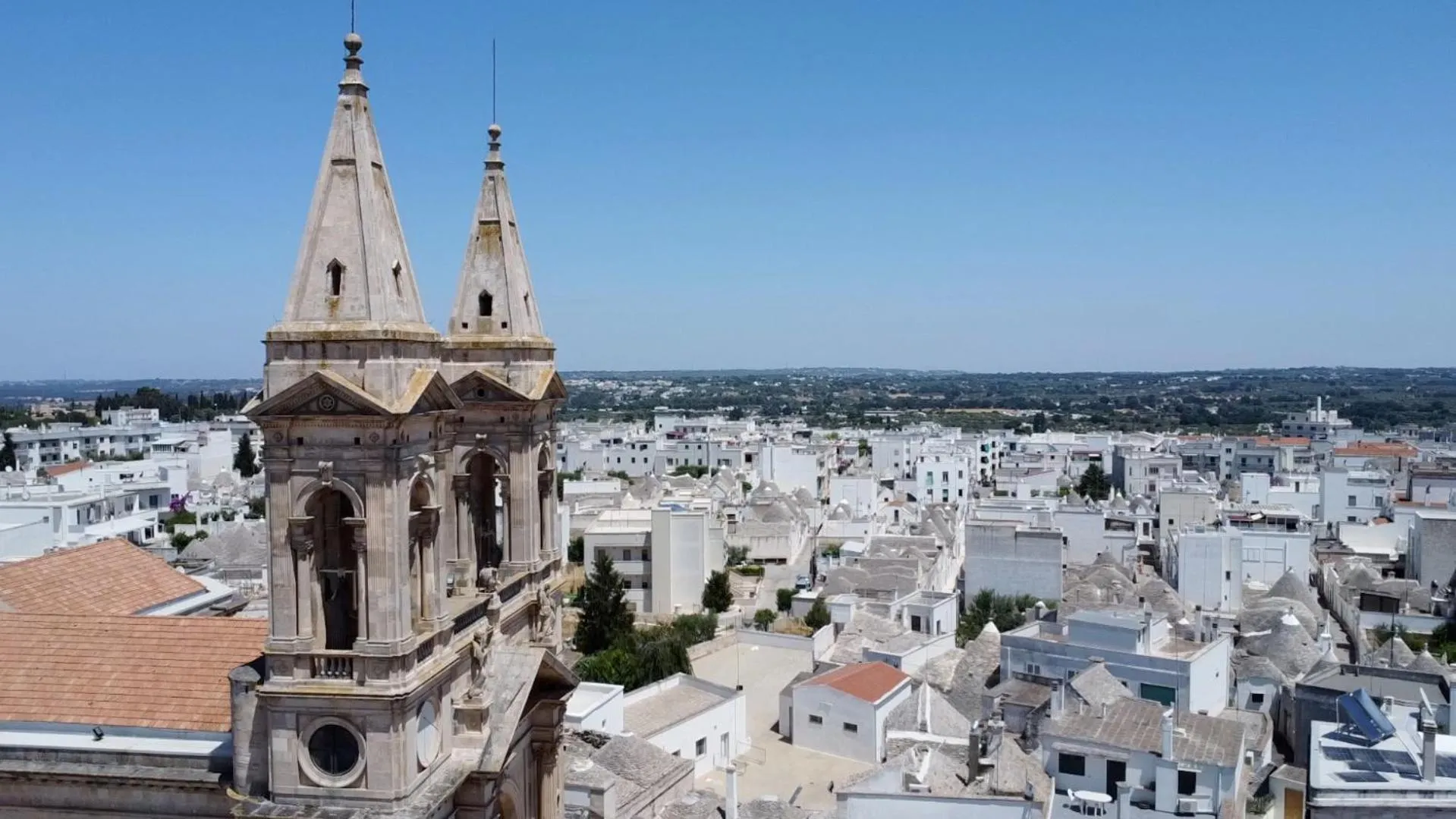 Bird's eye view in Trulli Contento - Rooms & Apartments