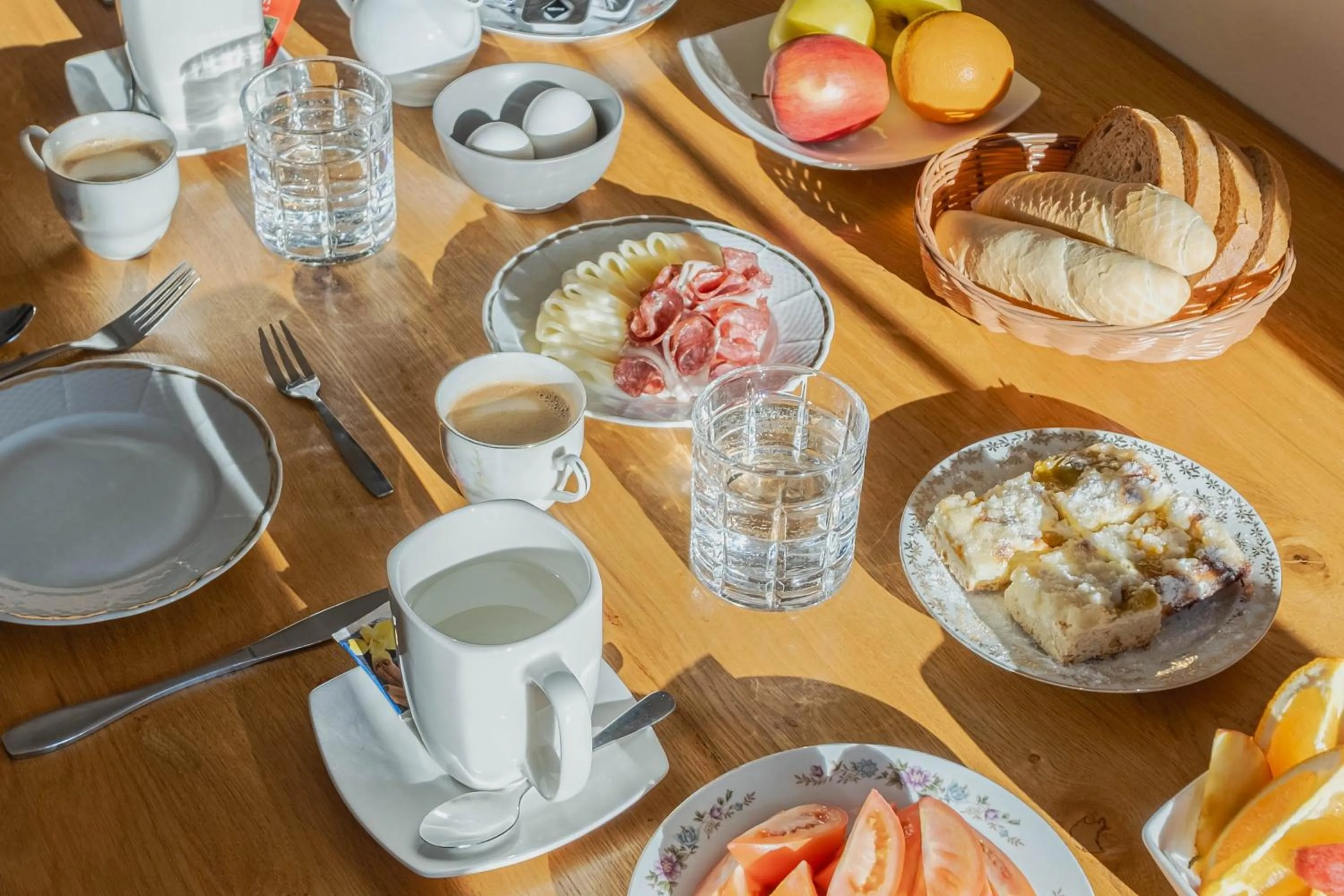 Breakfast in CHATA LESOVNA