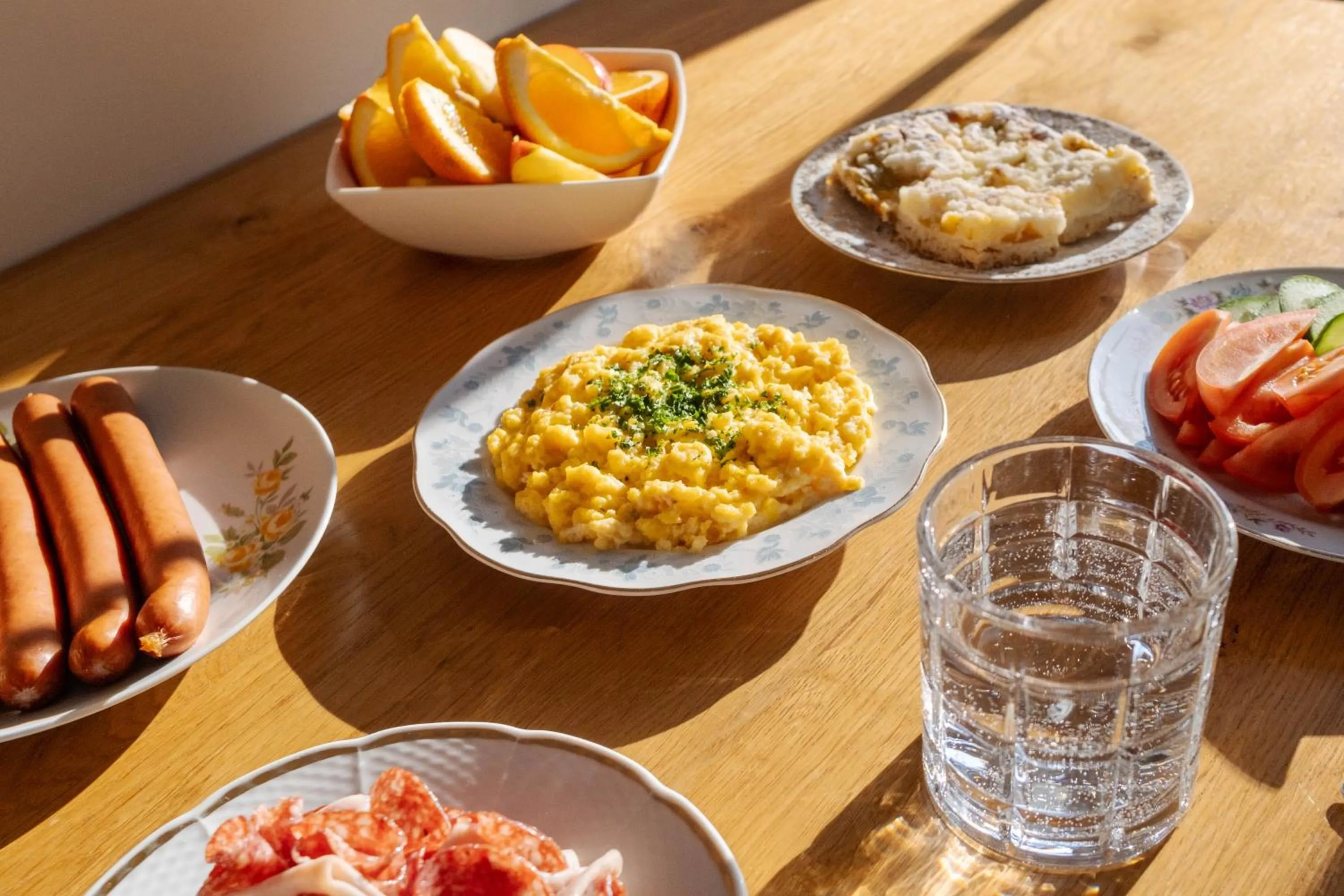 Breakfast in CHATA LESOVNA