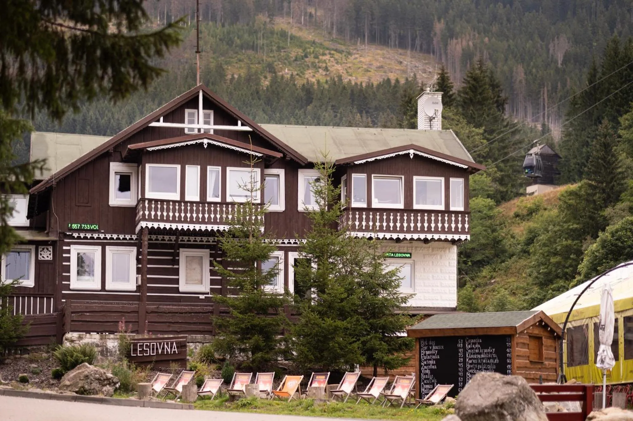 Property building in CHATA LESOVNA