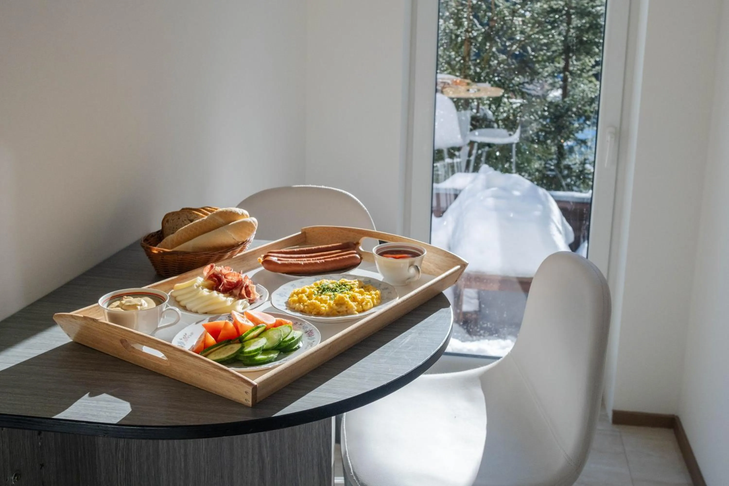 Breakfast in CHATA LESOVNA