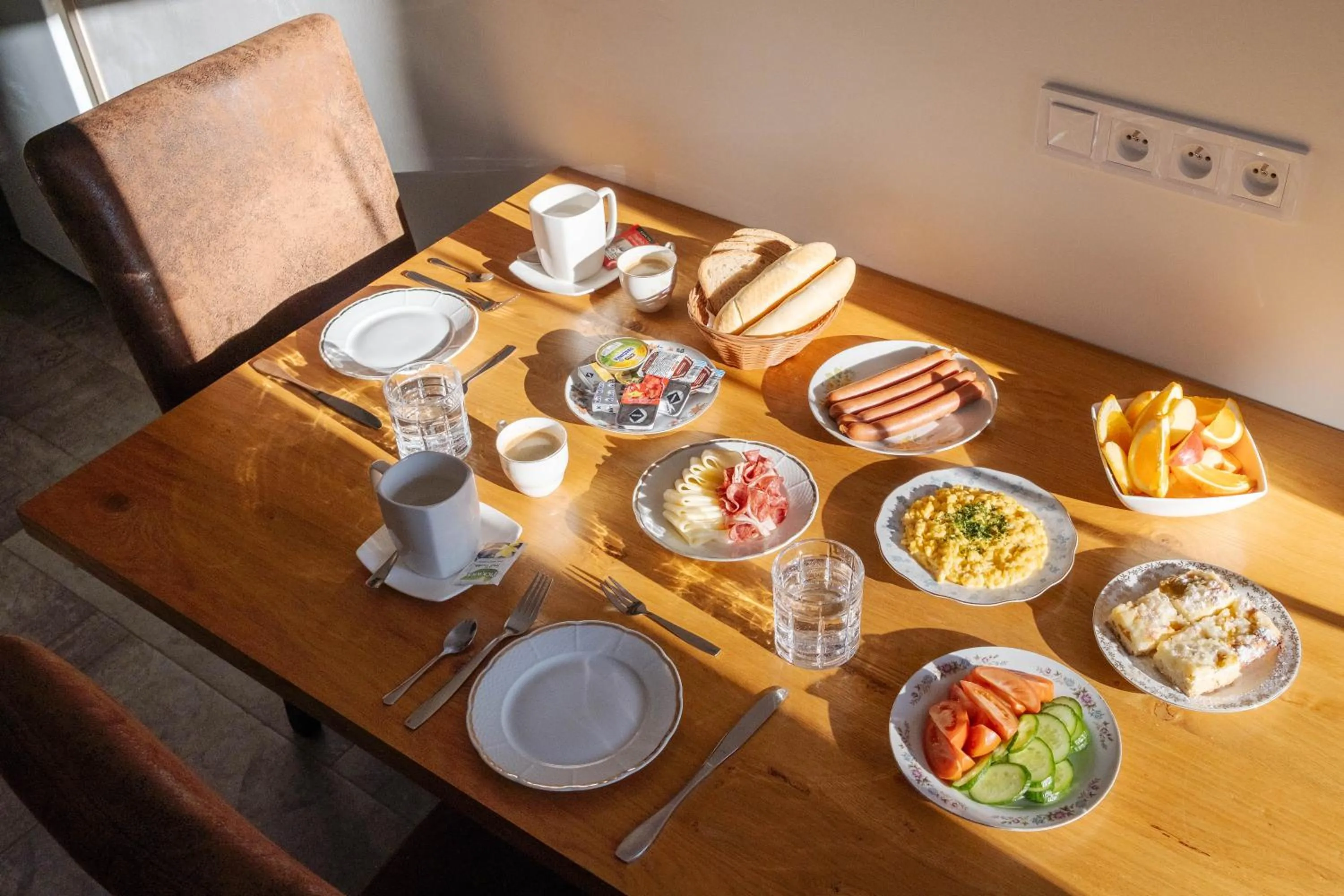 Breakfast in CHATA LESOVNA