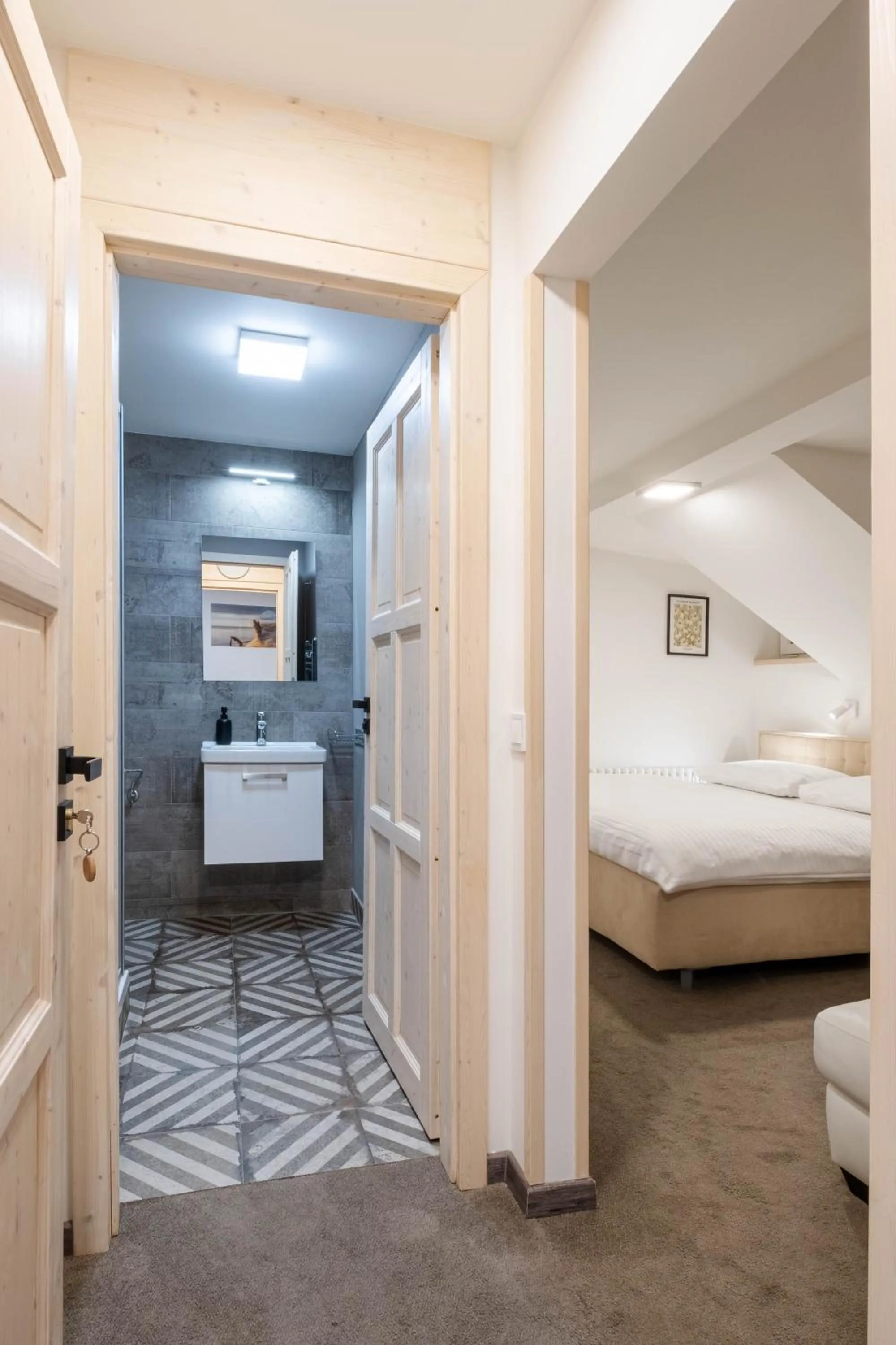 Bed in CHATA LESOVNA