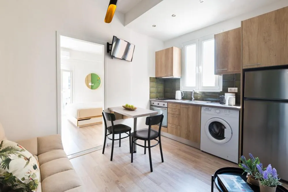 Photo of the whole room in Anemi Green Cozy apartment, beach views and comfort!