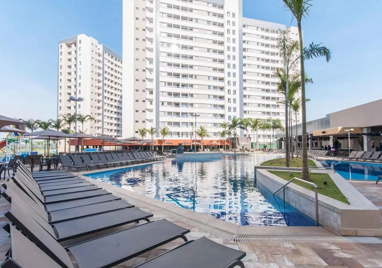 Pool view in Enjoy Solar das Águas Park Resort