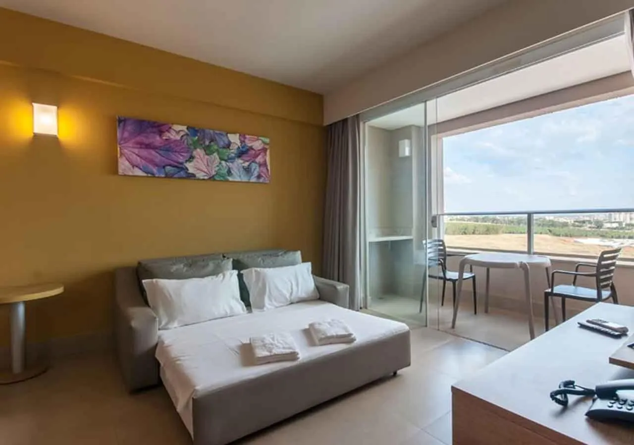 Balcony/Terrace in Enjoy Solar das Águas Park Resort