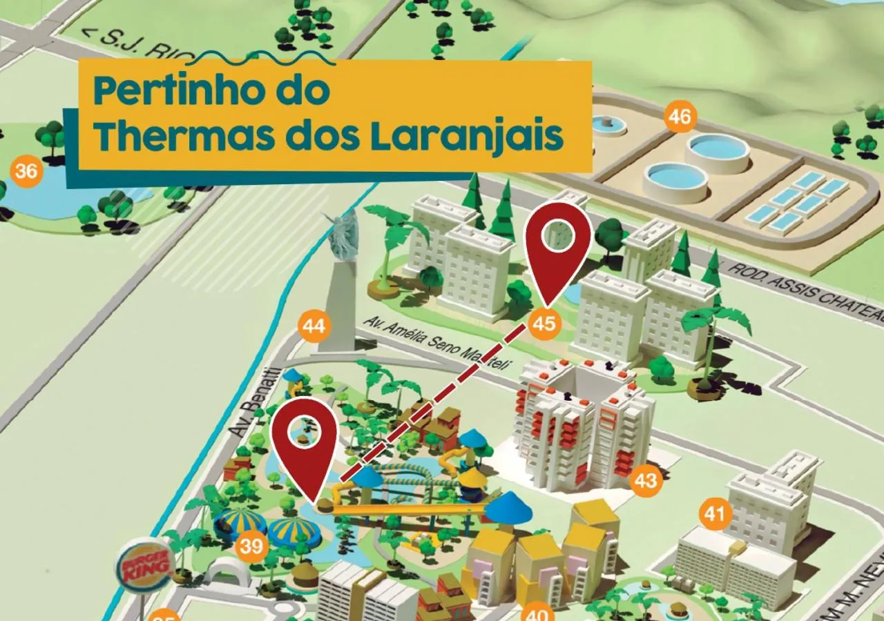 Bird's eye view in Enjoy Solar das Águas Park Resort