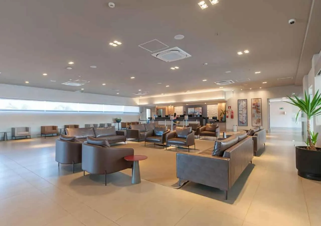 Lobby or reception in Enjoy Solar das Águas Park Resort